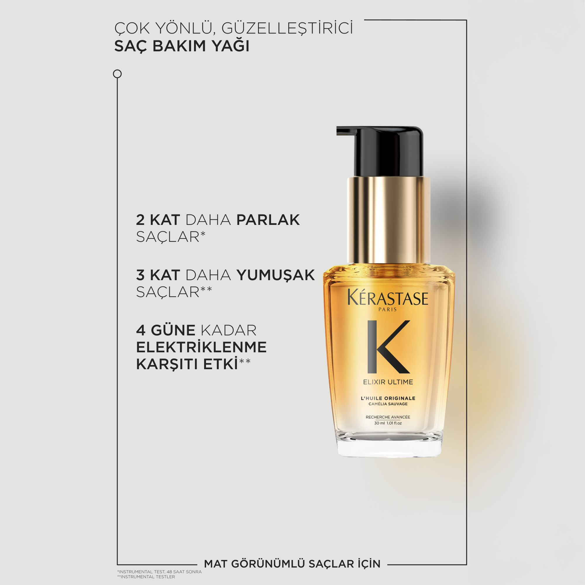 Kerastase Elixir Ultime Çok Yönlü Güzelleştirici Saç Bakım Yağı Seyahat Boyu