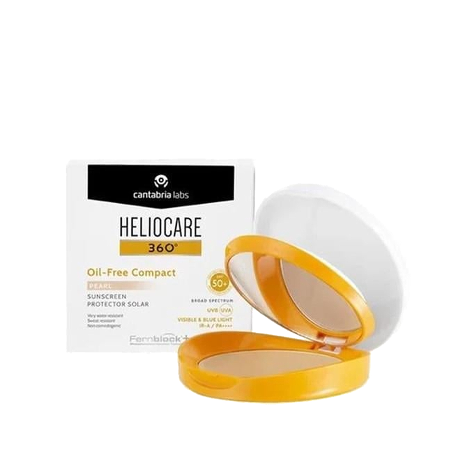 Heliocare 360 Oil Free Compact Spf 50+ Güneş Koruyucu Pudra Pearl 10 g