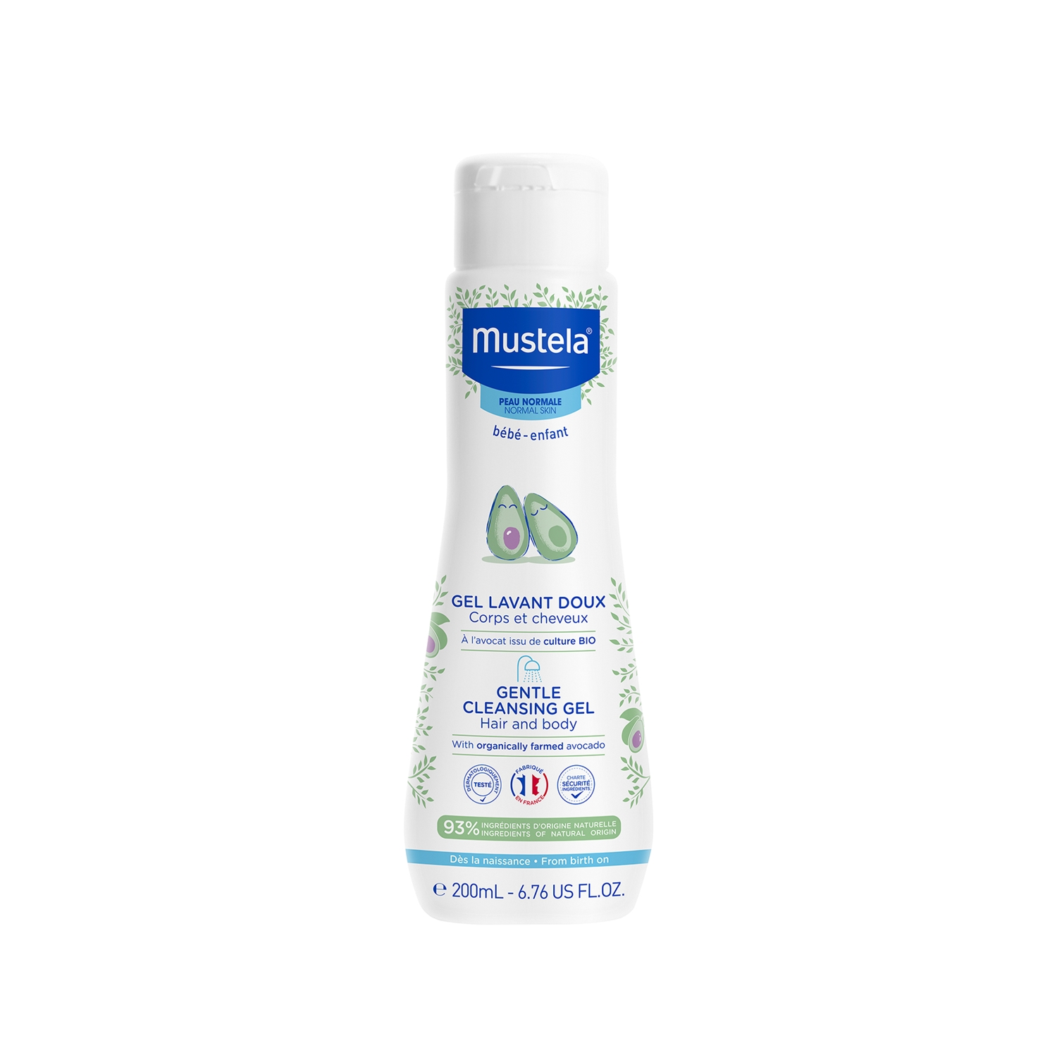 Mustela Gentle Cleansing Gel Yenidoğan Bebek Şampuanı 200 ml