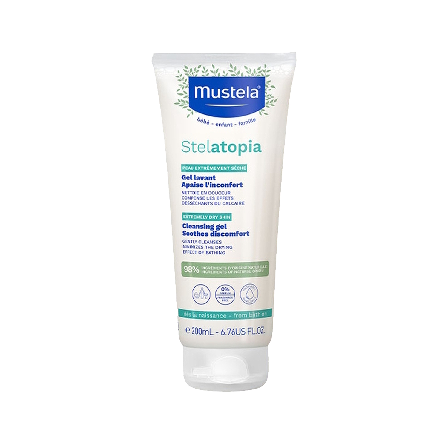 Mustela Stelatopia Cleansing Gel Şampuan 200 ml