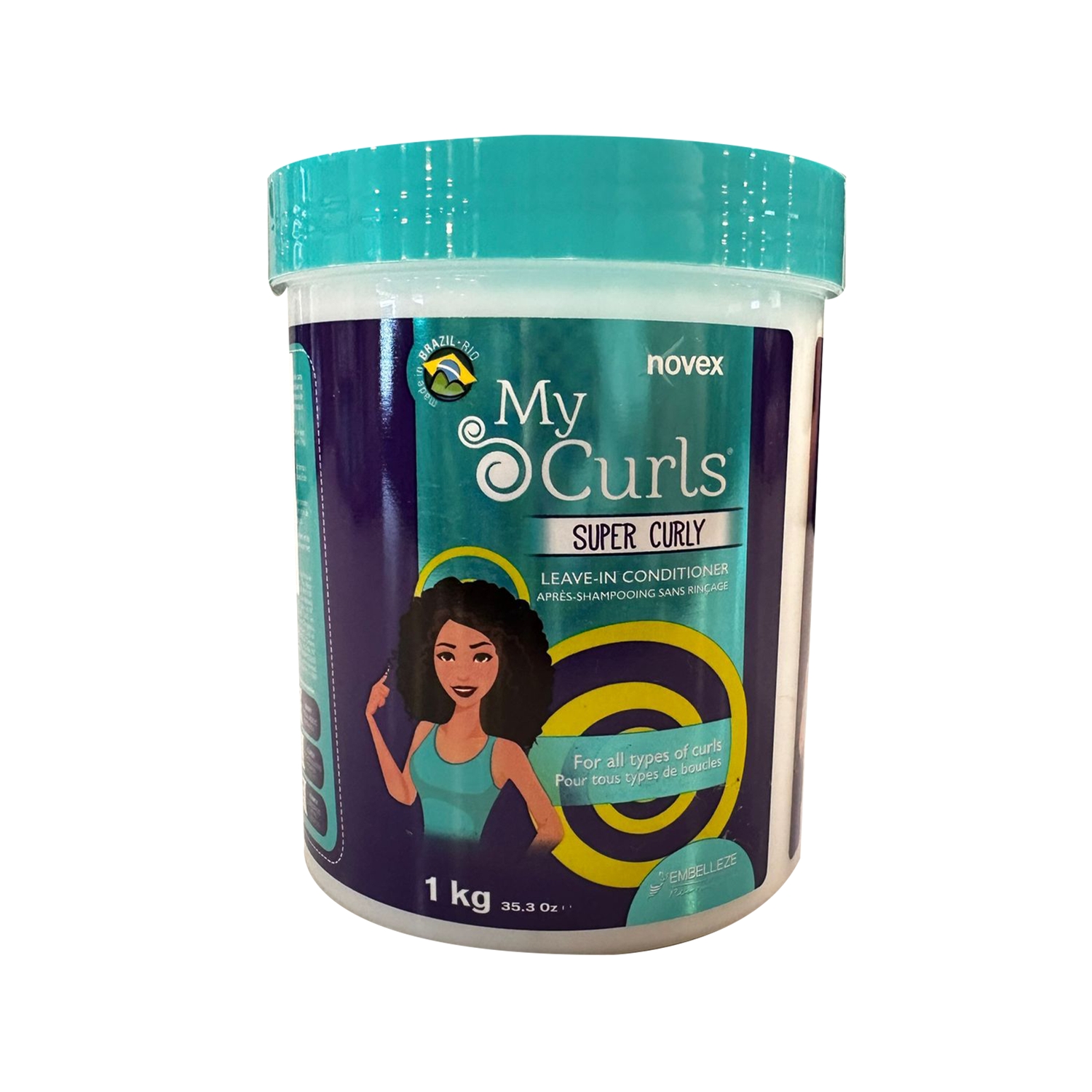 Novex My Curls Bukle Belirginleştirici Durulanmayan Saç Bakım Kremi 1000 g
