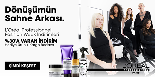 L'Oréal Professionnel Fashion Week: %30'a Varan İndirim + Hediye Ürün + Kargo Bedava