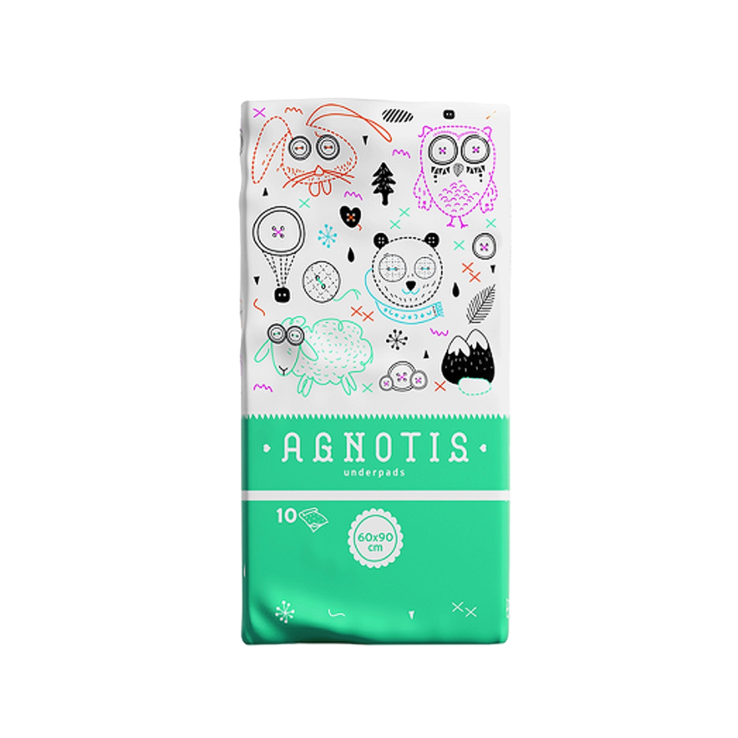 Agnotis Underpads Yatak Koruyucu Örtü 60x90 cm 10 Adet