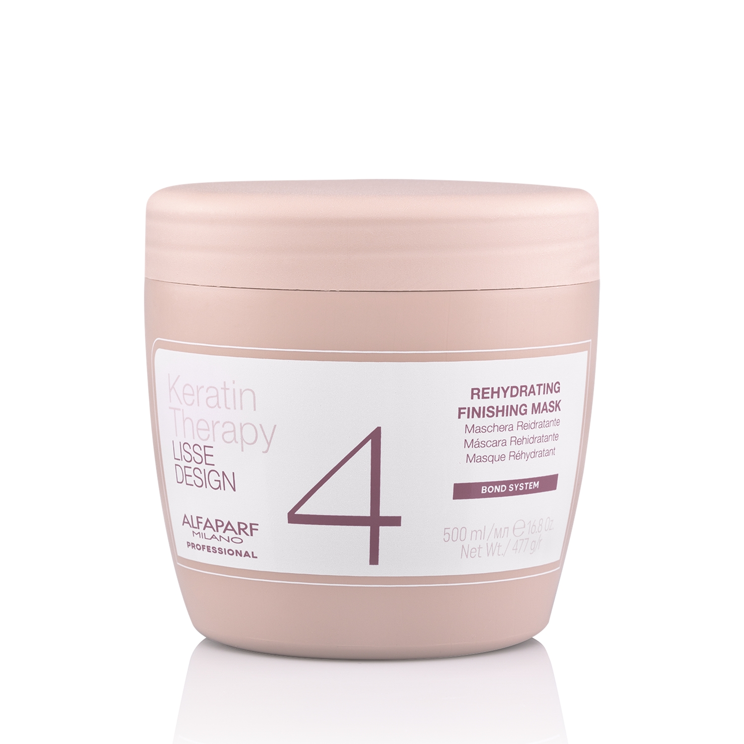 Alfaparf Keratin Therapy Lisse Design No:4 Nemlendirici Saç Maskesi 500 ml