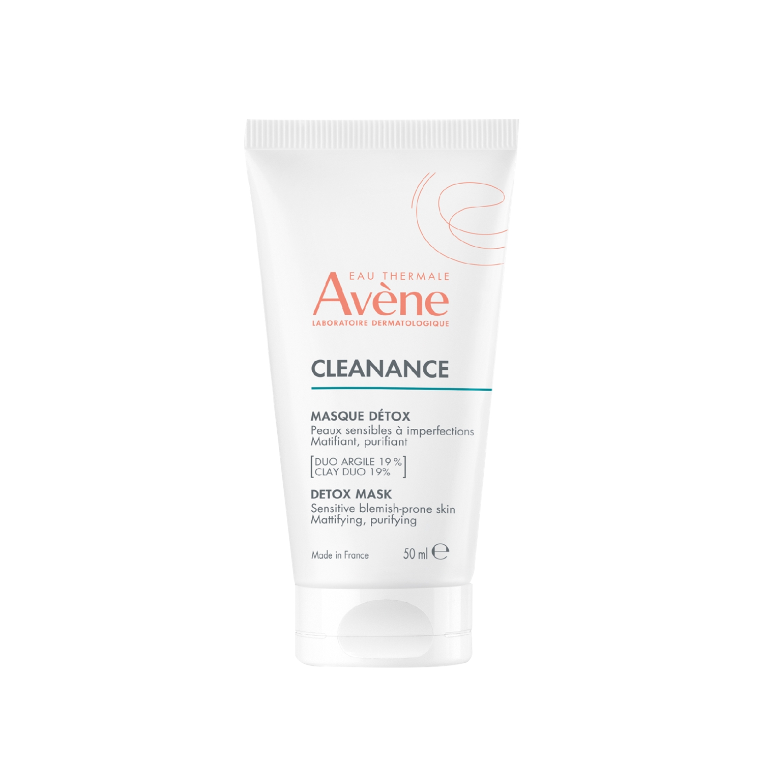 Avene Cleanance Hassas ve Lekeye Eğilimli Ciltler için Matlaştırıcı ve Arındırıcı Kil İçerikli Maske 50 ml