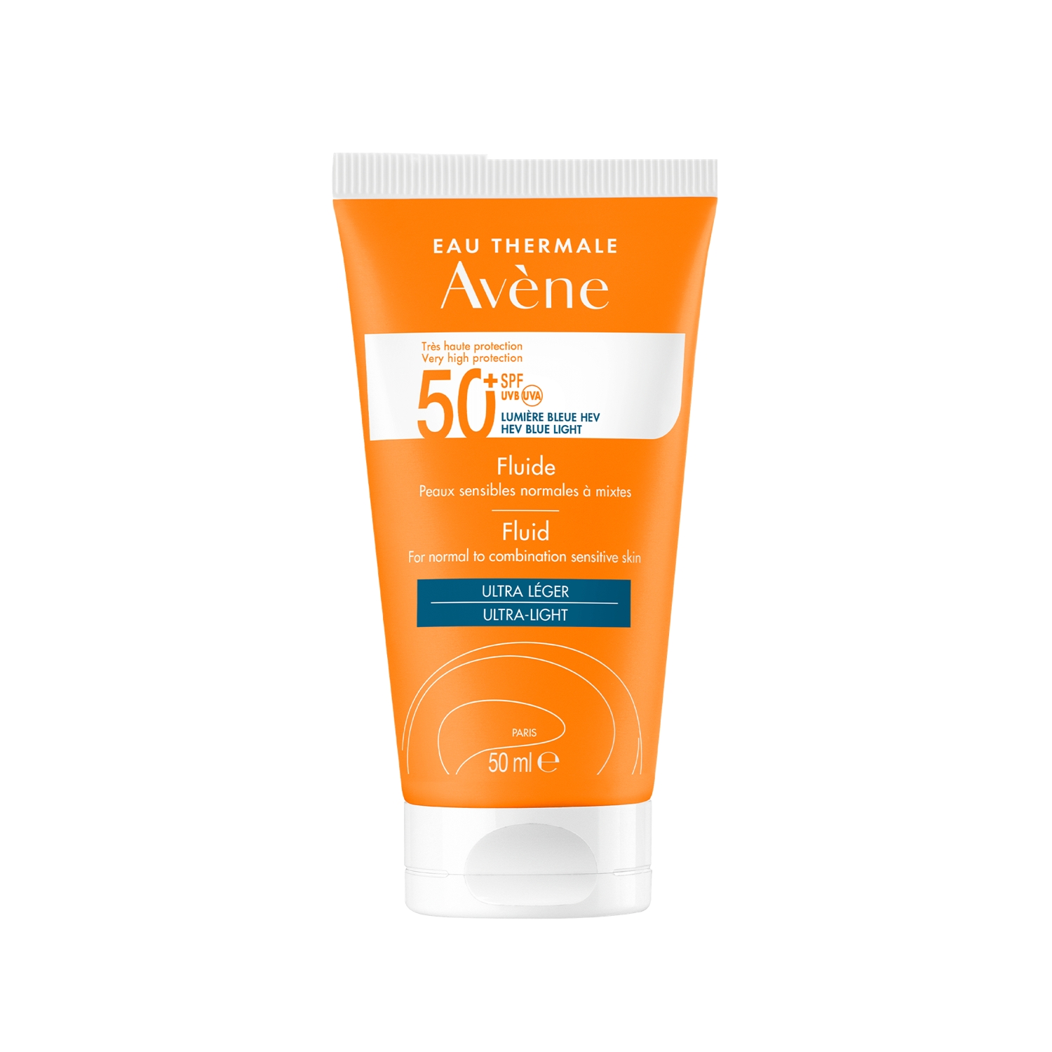 Avene Fluide SPF 50+ Normal ve Karma Ciltler için Güneş Koruyucu 50 ml