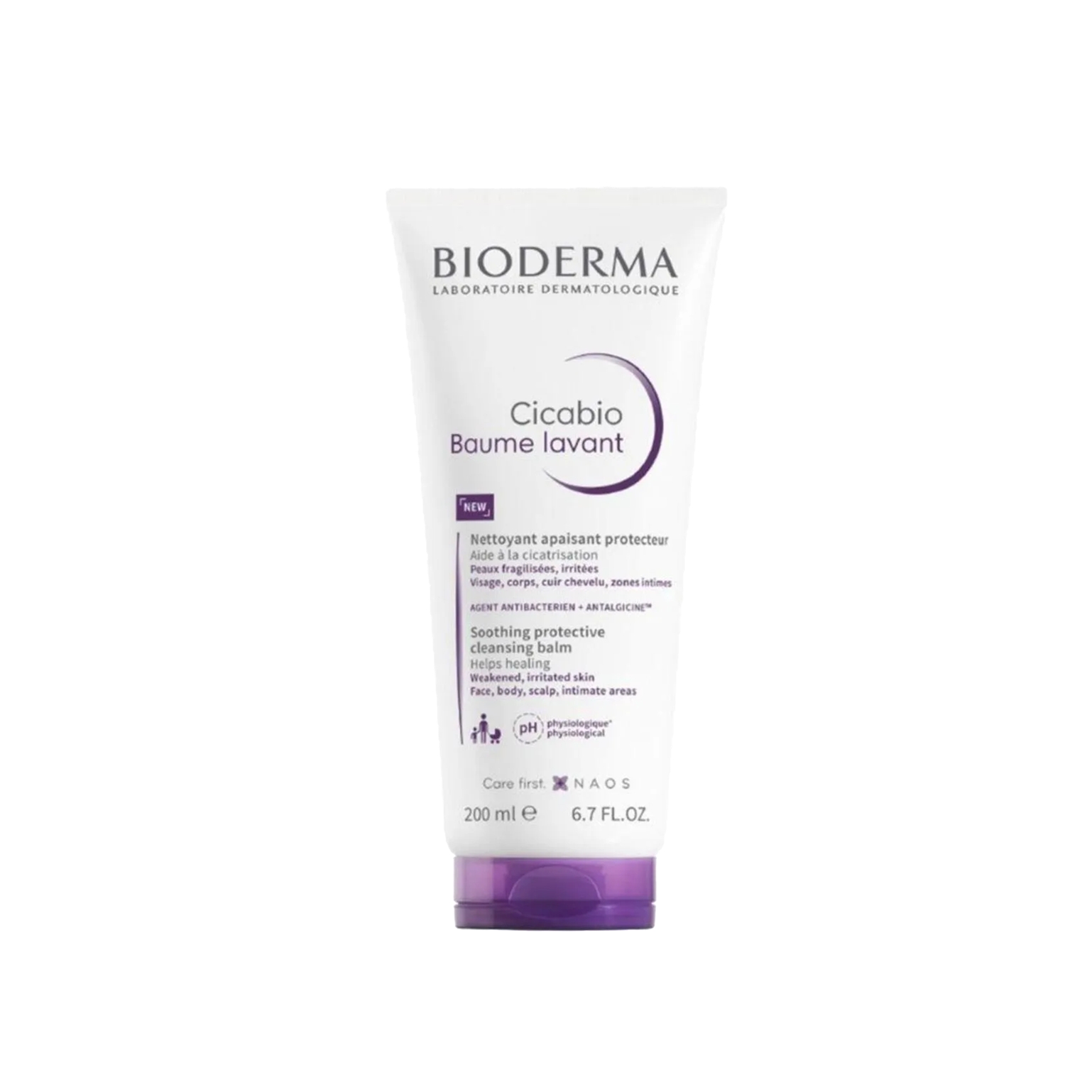 Bioderma Cicabio Hasarlı Ciltler İçin Onarıcı Temizleme Balmı 200 ml