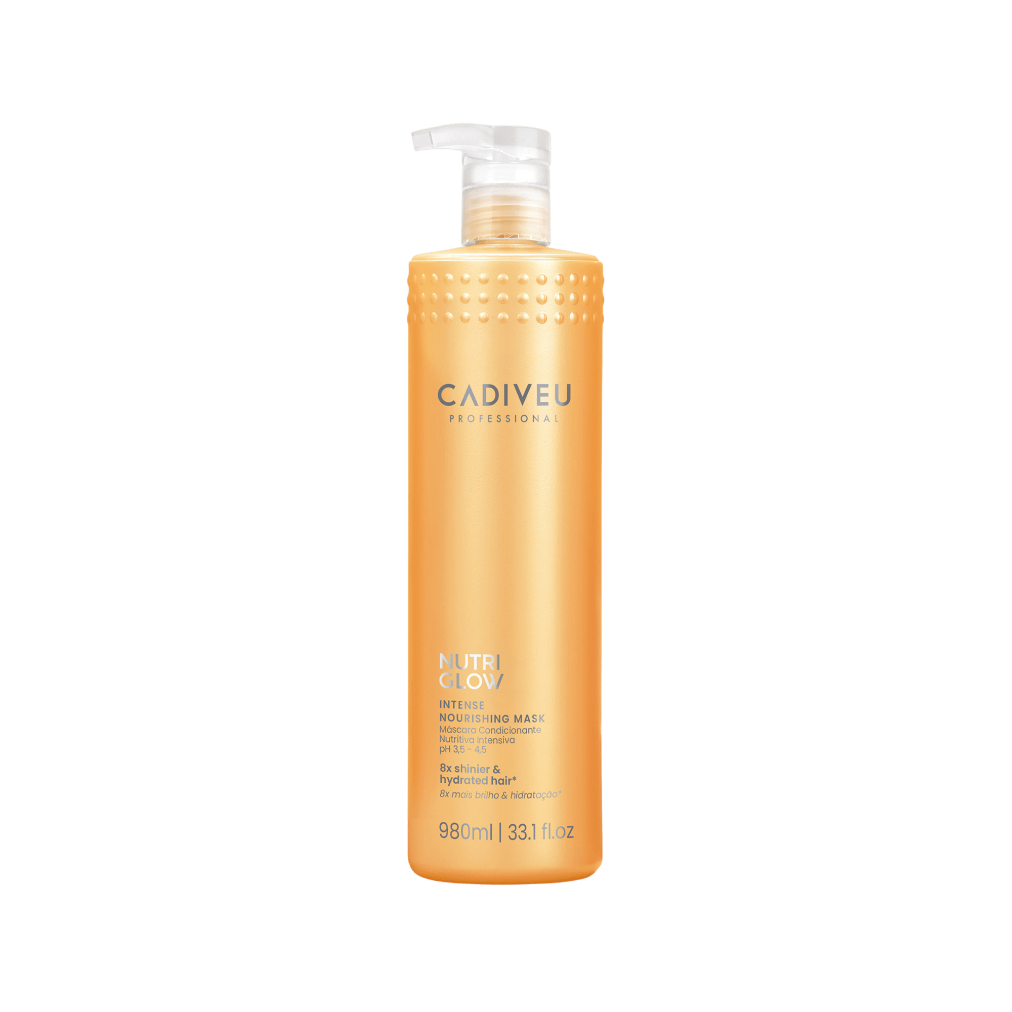 Cadiveu Nutri Glow Yoğun Besleyici ve Parlaklık Veren Saç Maskesi 980 ml