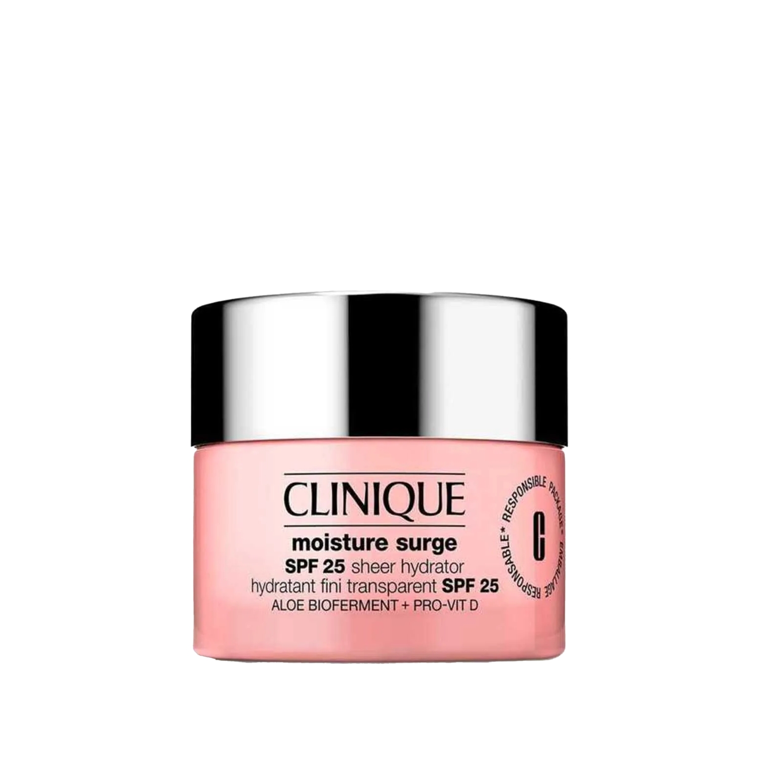 Clinique Moisture Surge Spf25 Güneş Korumalı Pro-vit D Vitamini ve Aloe Bioferment + HA E Nemlendirici Krem 50 ml
