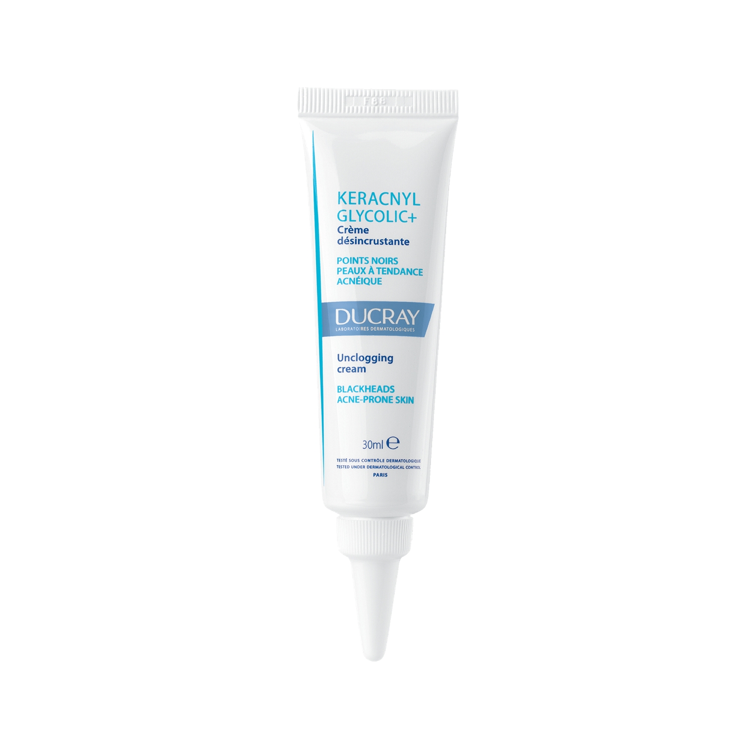 Ducray Keracnyl Glycolic+ Siyah Nokta Sivilce ve Parlama Karşıtı Bakım Kremi 30 ml