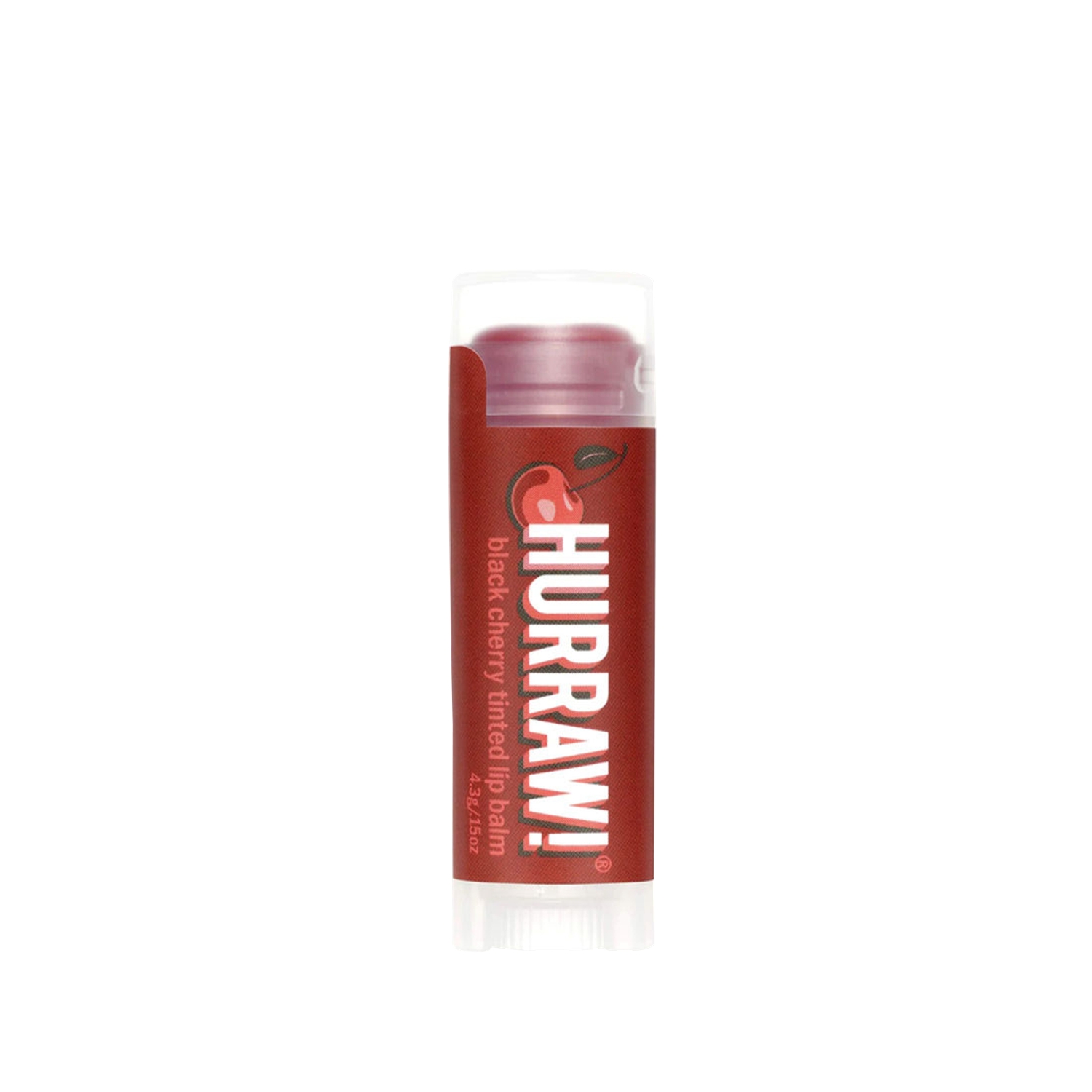 Hurraw Black Cherry Tinted Lip Balm Dudak Balmı Vişne 4.8 g