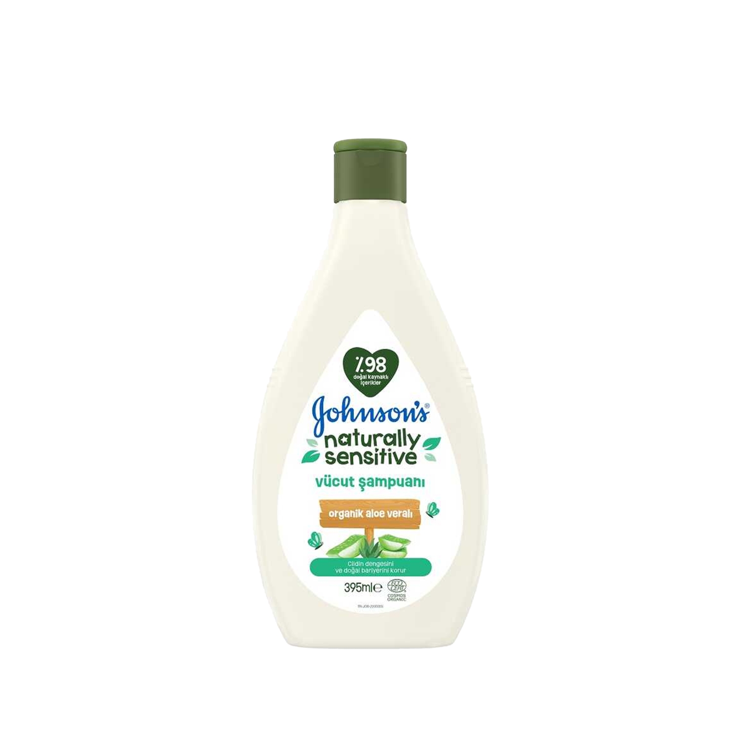 Johnson's Baby Naturally Sensitive Vücut Şampuanı 395 ml