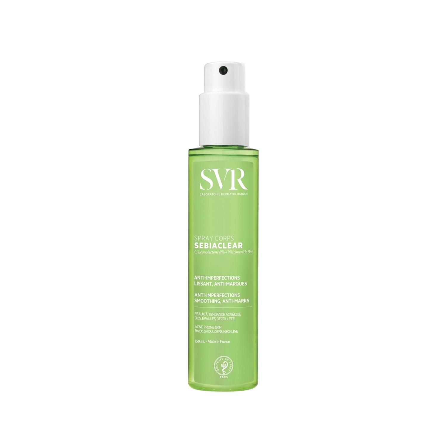 SVR Sebiaclear Spray Corps Vücut Aknelerini Azaltmaya Yardımcı Sprey 150 ml