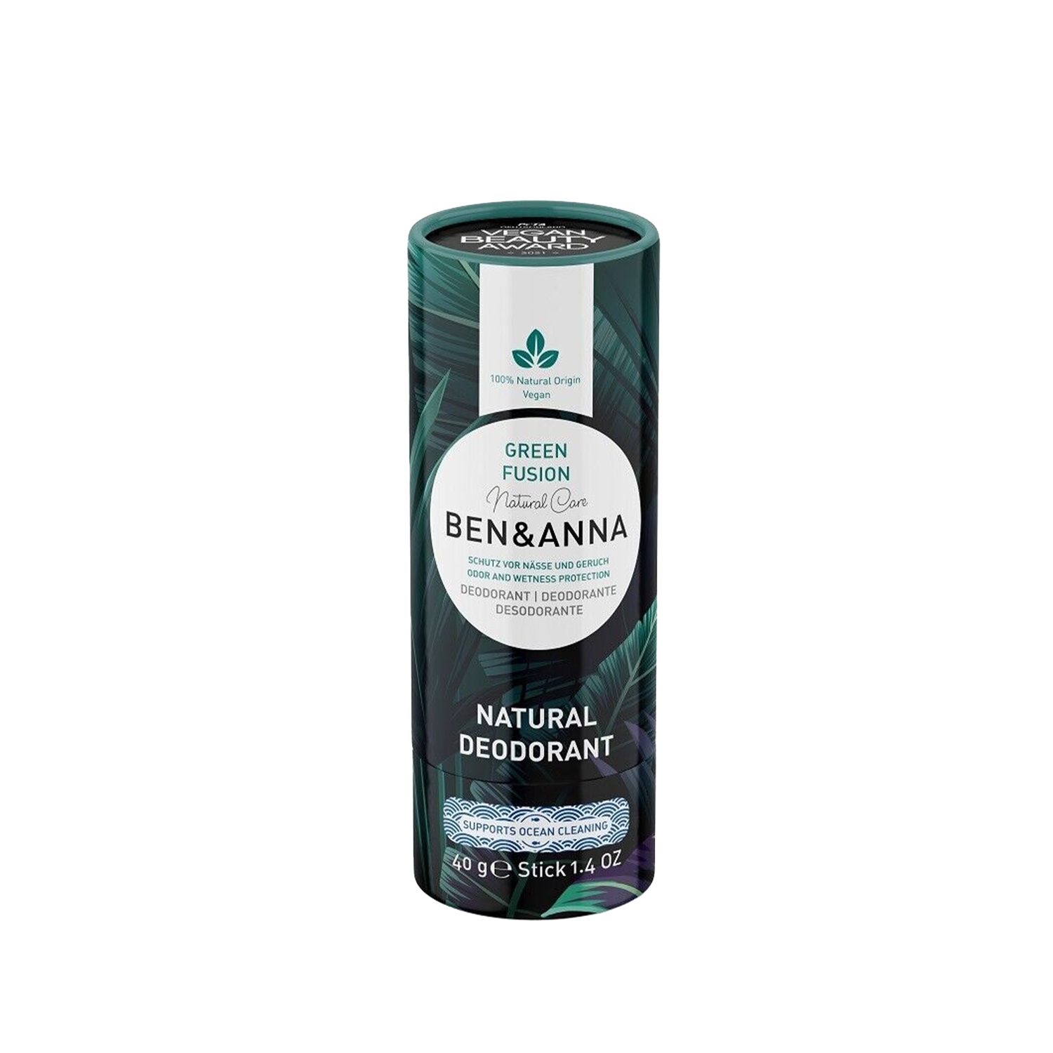 BEN & ANNA Green Fusion Doğal Deodorant 40 g