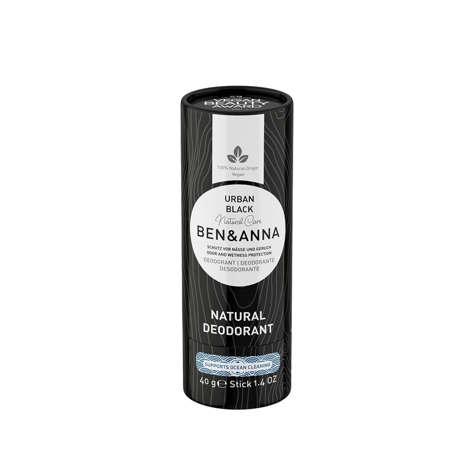 BEN & ANNA Urban Black Doğal Deodorant 40 g