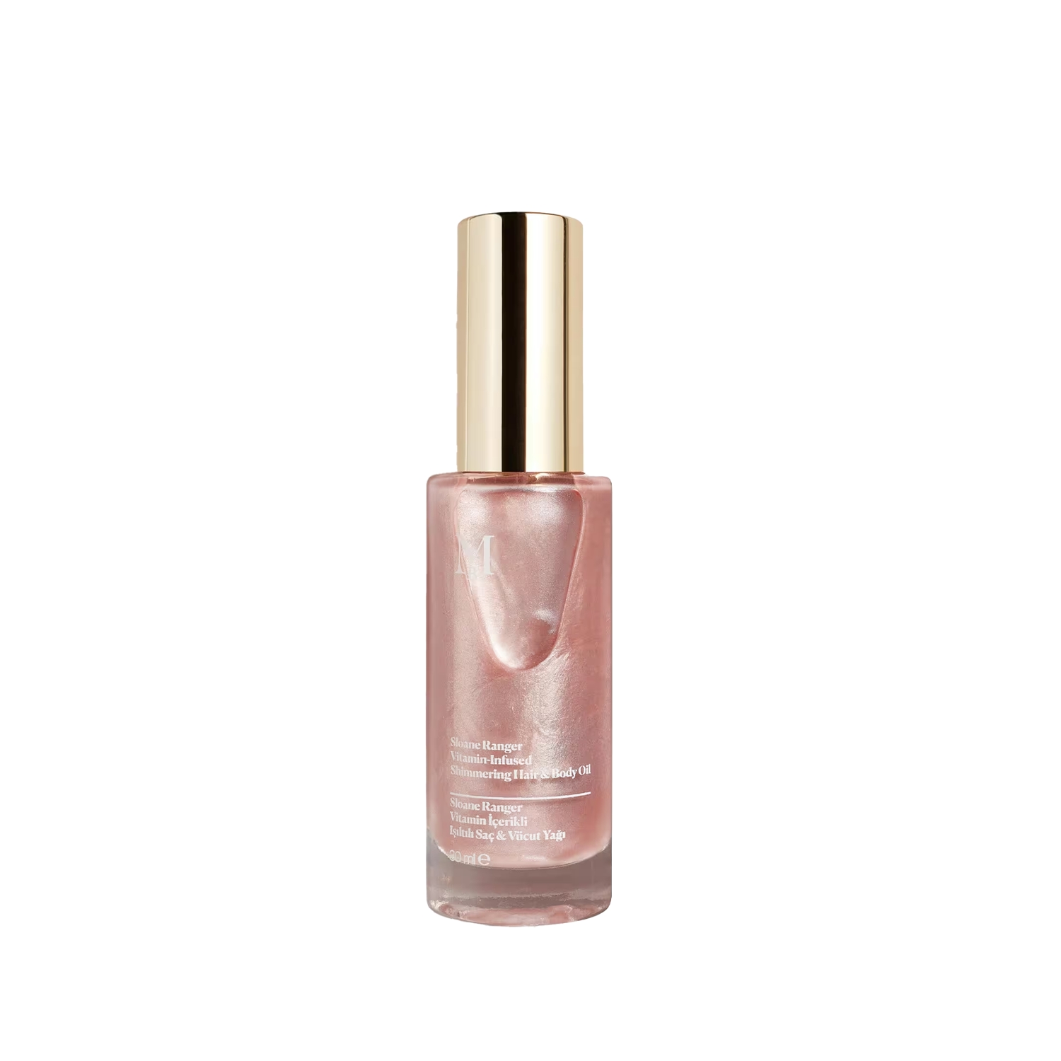 Misbahçe Sloane Ranger Vitamin İçerikli Işıltılı Saç ve Vücut Yağı 30 ml