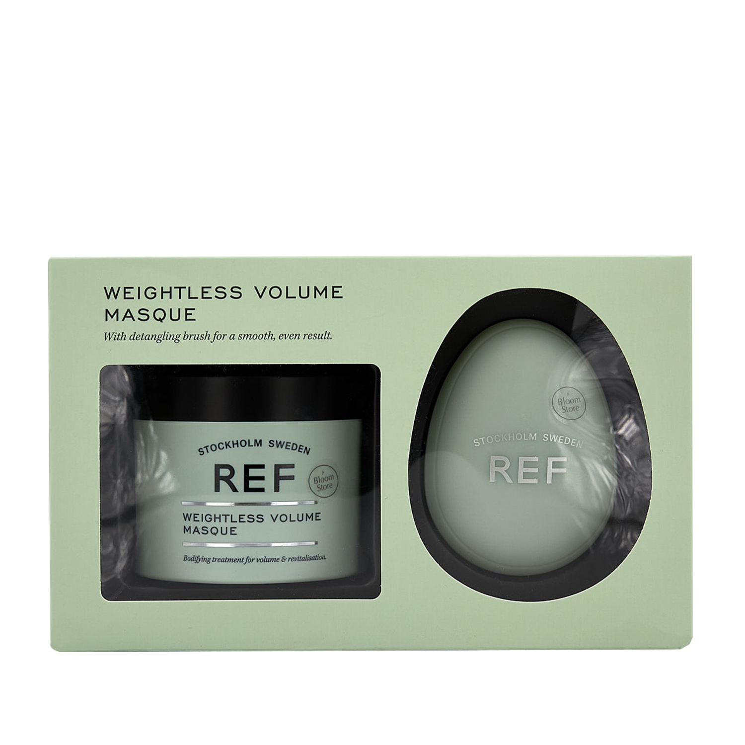 REF Weightless Volume Hacimlendirici Saç Bakım Maskesi 250 ml ve Uygulama Tarağı