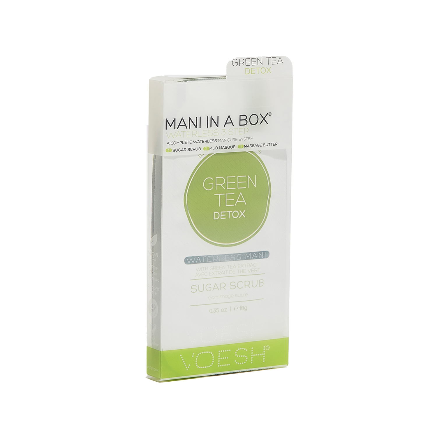 Voesh New York Mani In A Box Deluxe Manikür 3 Adımlı Set Yeşil Çay
