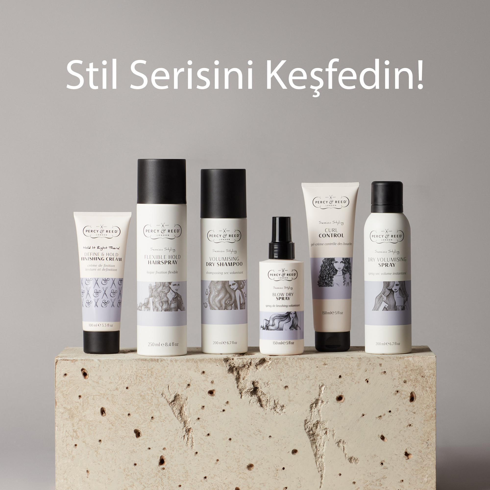 Percy & Reed Session Styling Isı Koruyucu Pürüzsüzleştirici Krem