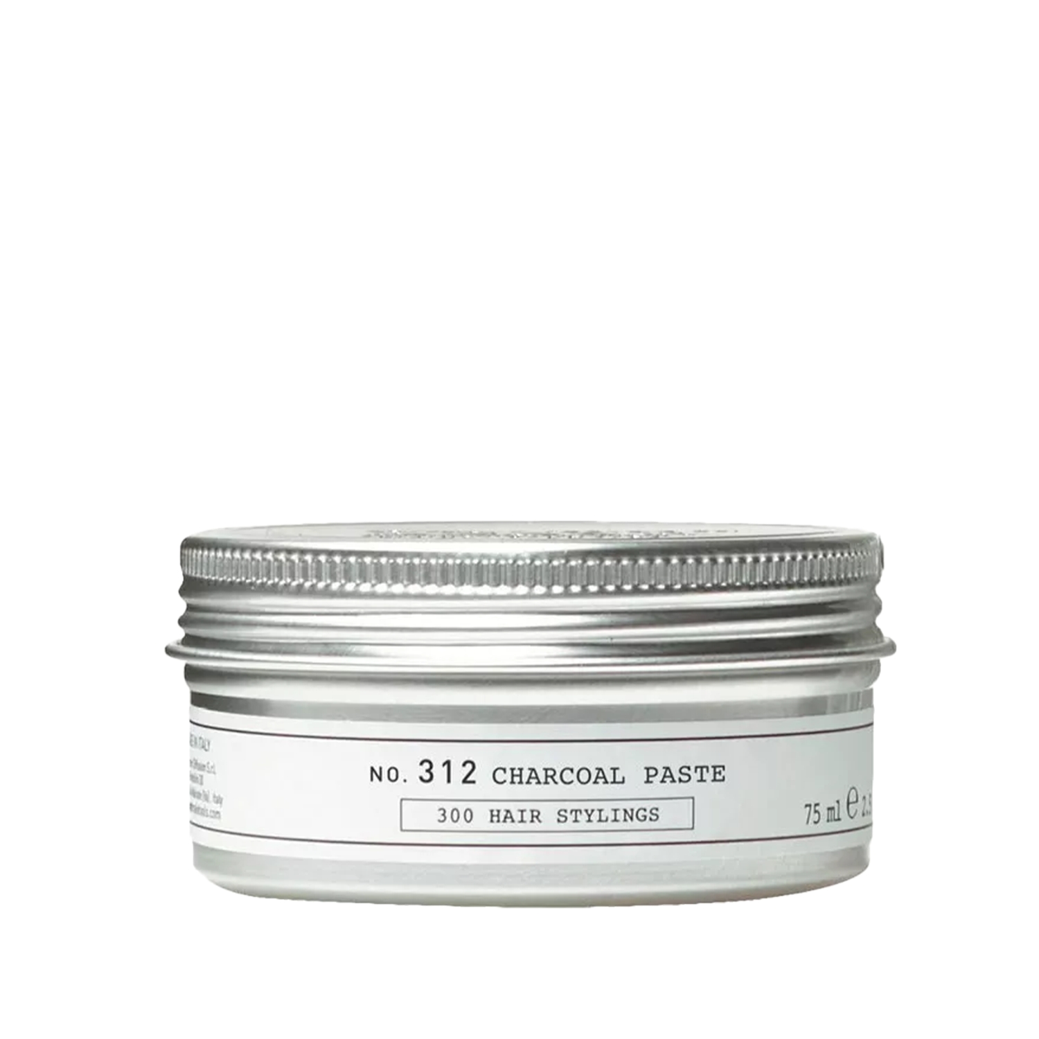 Depot No. 312 Charcoal Paste Sert Tutuşlu Saç Şekillendirme Macun 75 ml