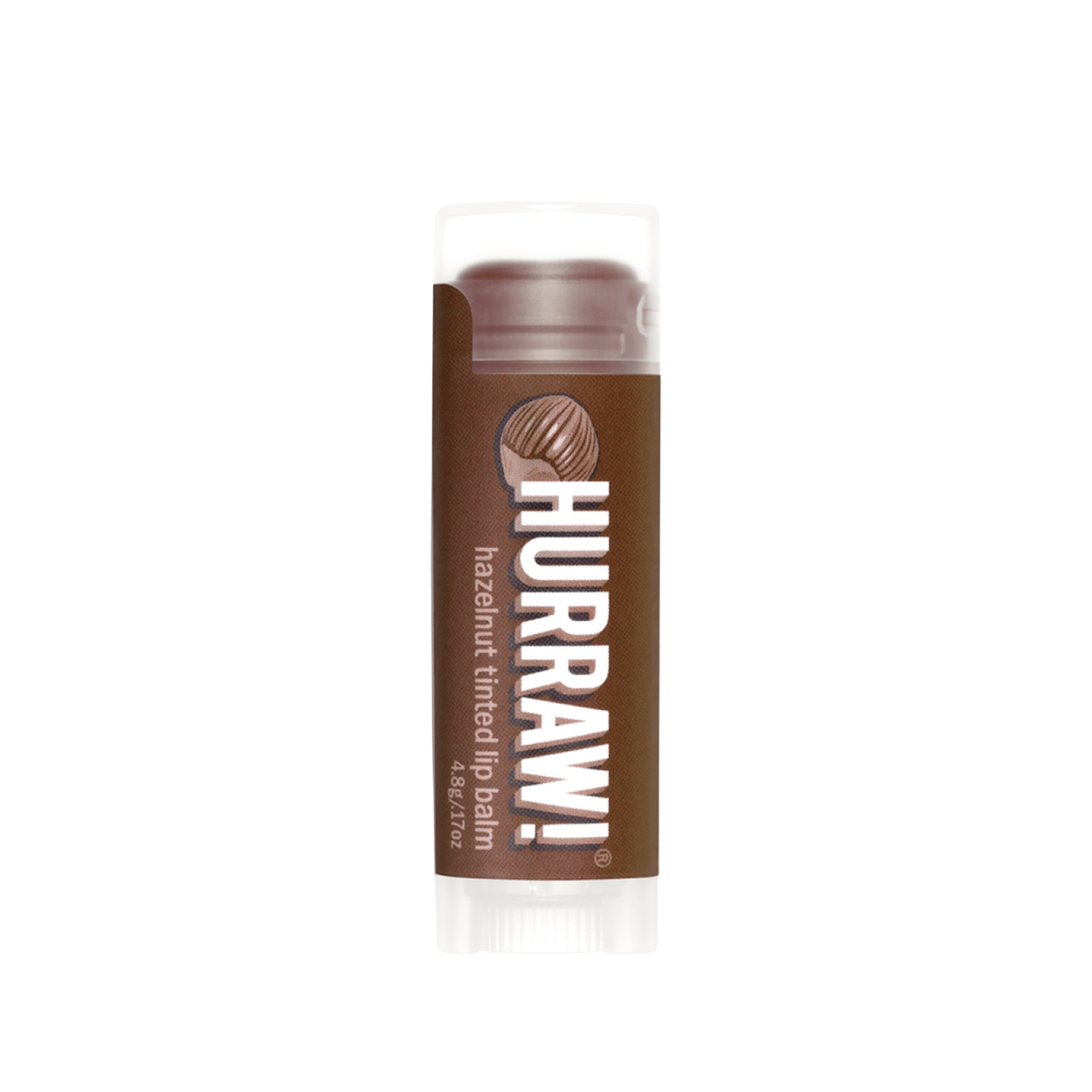 Hurraw Hazelnut Tinted Renkli Dudak Balmı Fındık 4.8 g