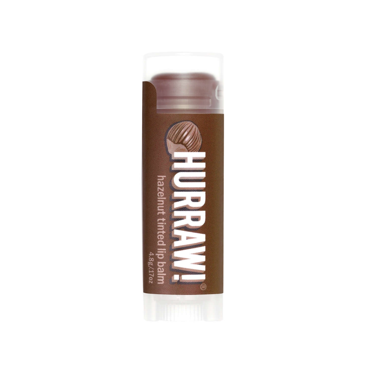 Hurraw Hazelnut Tinted Renkli Dudak Balmı Fındık 4.8 g