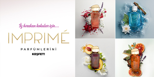 IMPRIME parfümleri: Kış mevsimi için tasarlanmış kadın ve erkek parfümleri. Sıcak ve zarif kokularla unutulmaz anlar yaratın.