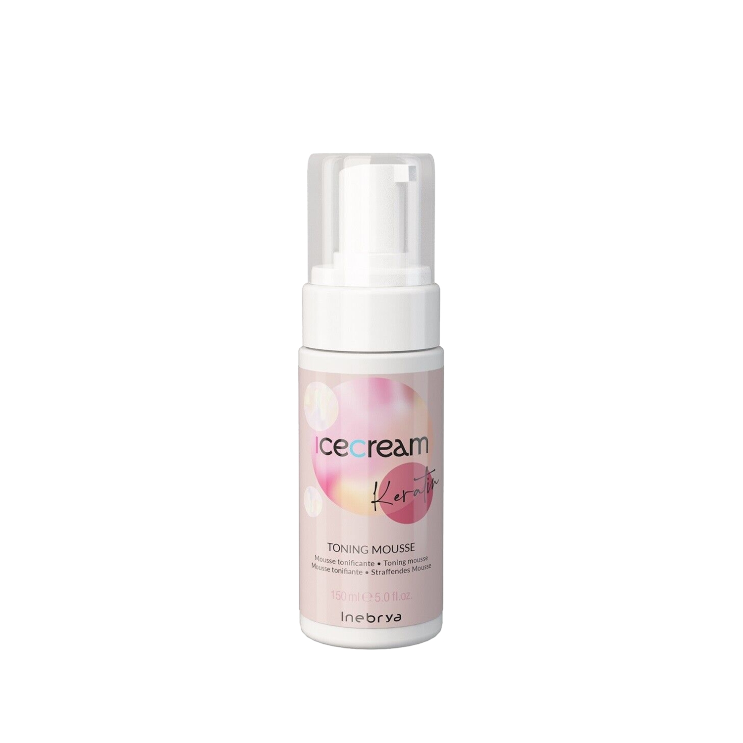 Inebrya Ice Cream Keratin Toning Saç Köpüğü 150 ml