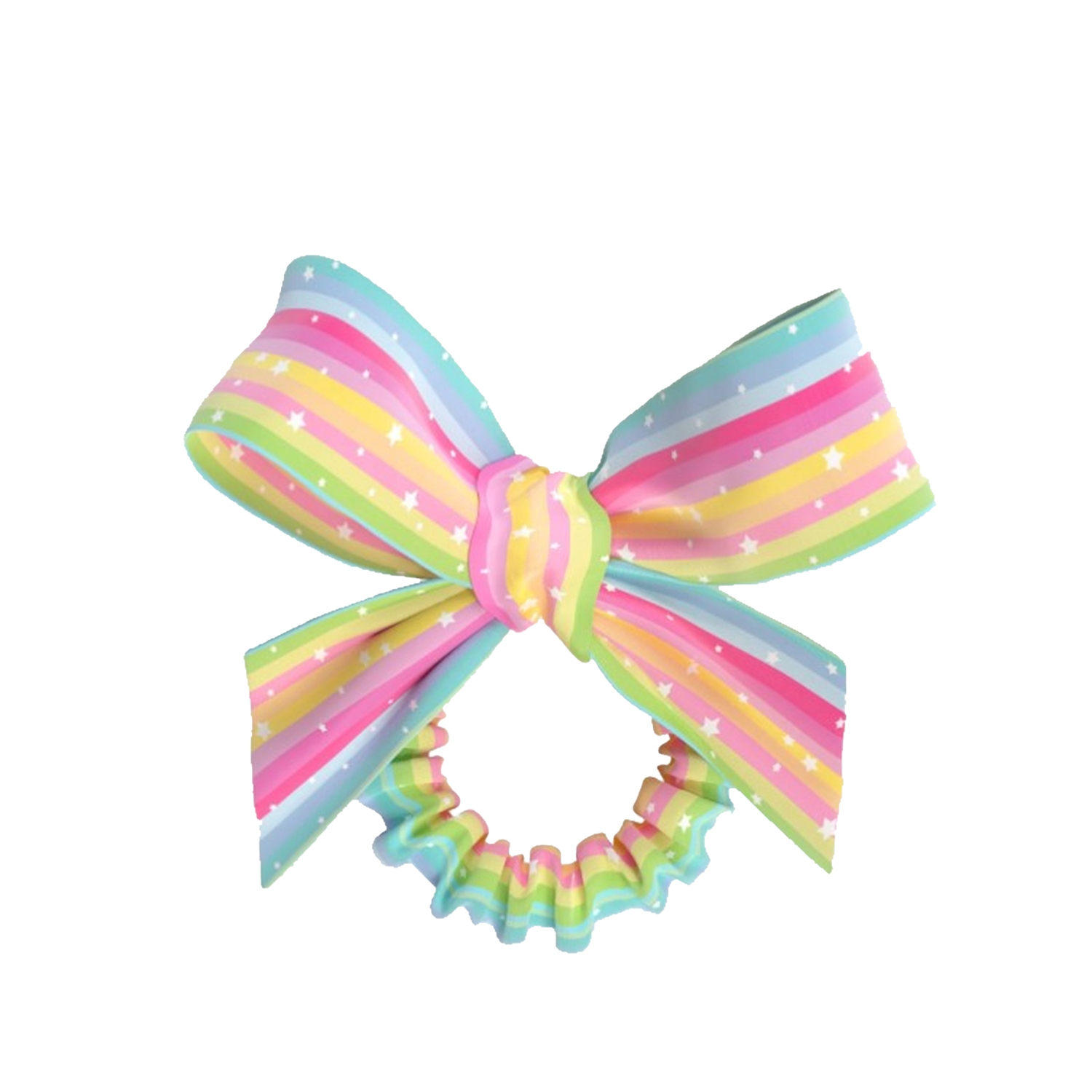 Invisibobble Slim Sprunchie w. Bow Let‘s Chase Rainbows Saç Tokası