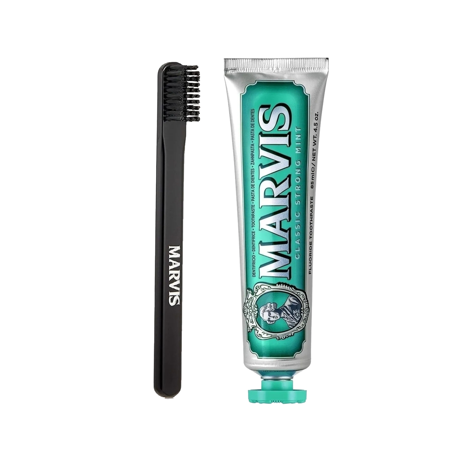 Marvis Classic Strong Mint Diş Macunu 85 ml ve Diş Fırçası