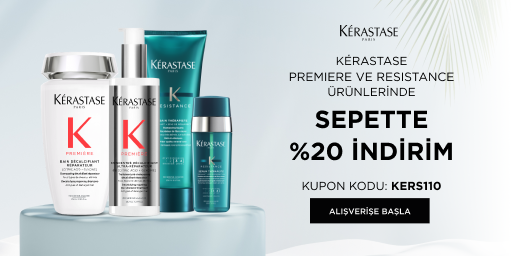 Kerastase Premiere ve Resistance Ürünlerinde Sepette %20 İndirim