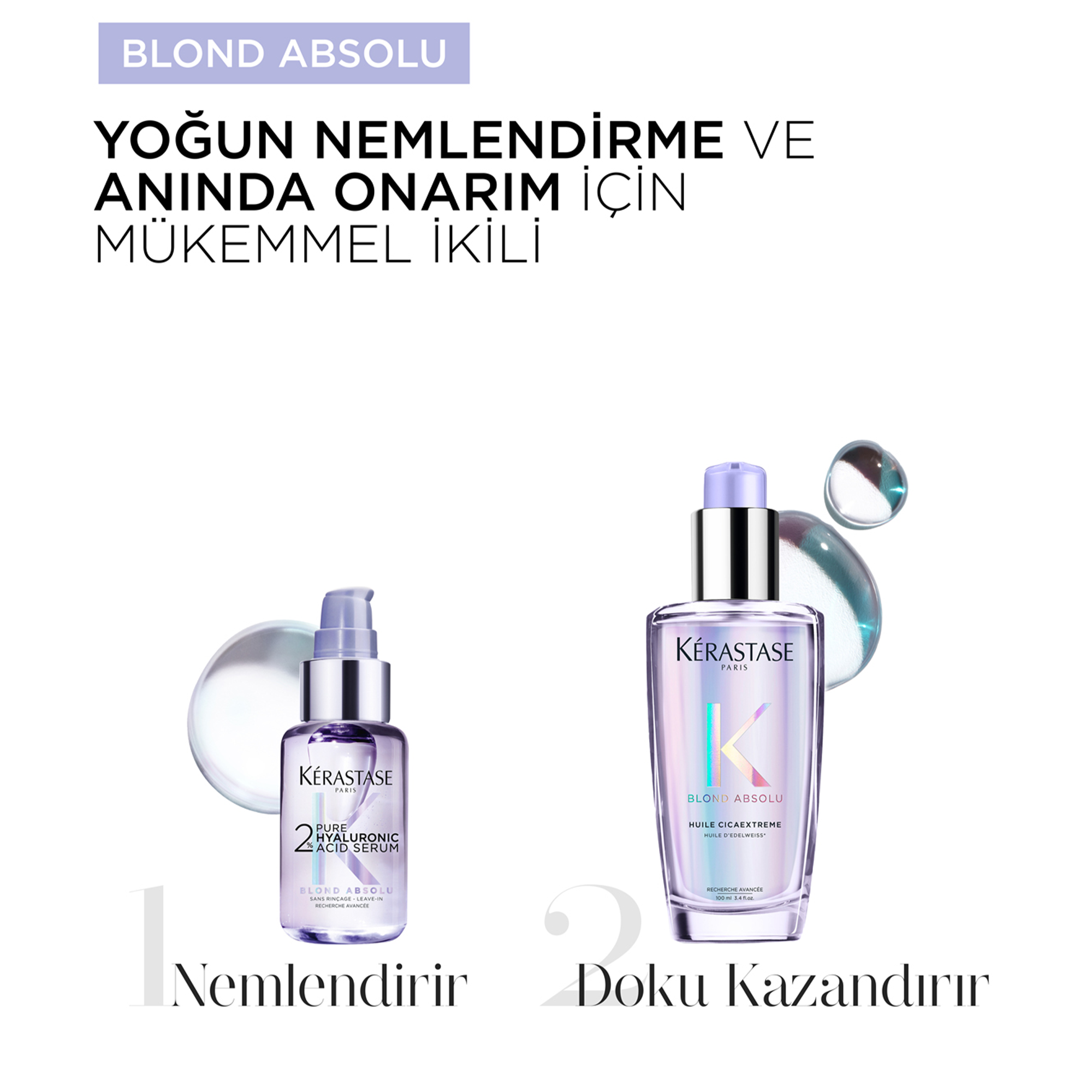 Kerastase Blond Absolu %2 Saf Hyalüronik Asit Serumu 50 ml | Sachane