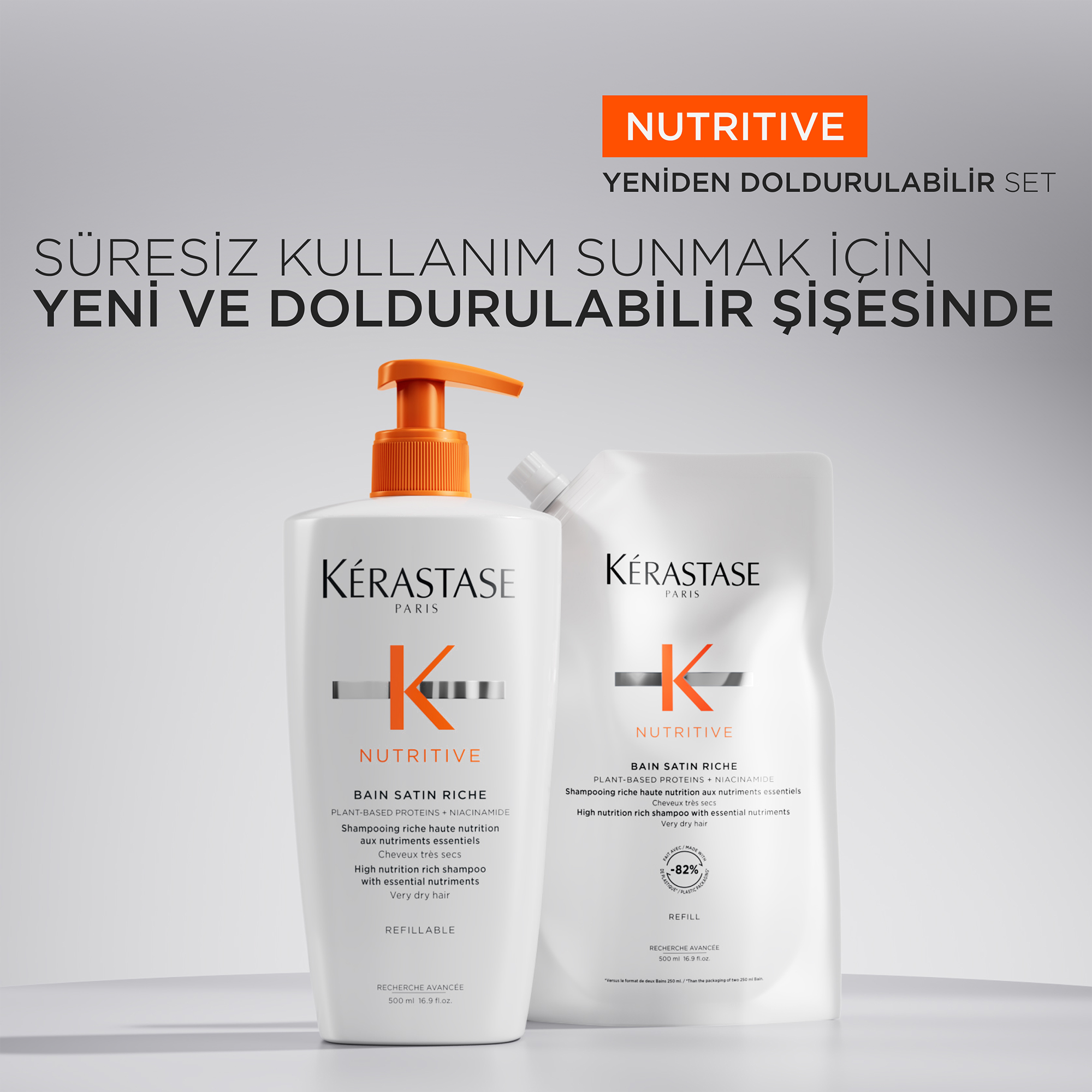 Kerastase Nutritive Bain Satin Riche Yoğun Nemlendirici Şampuan