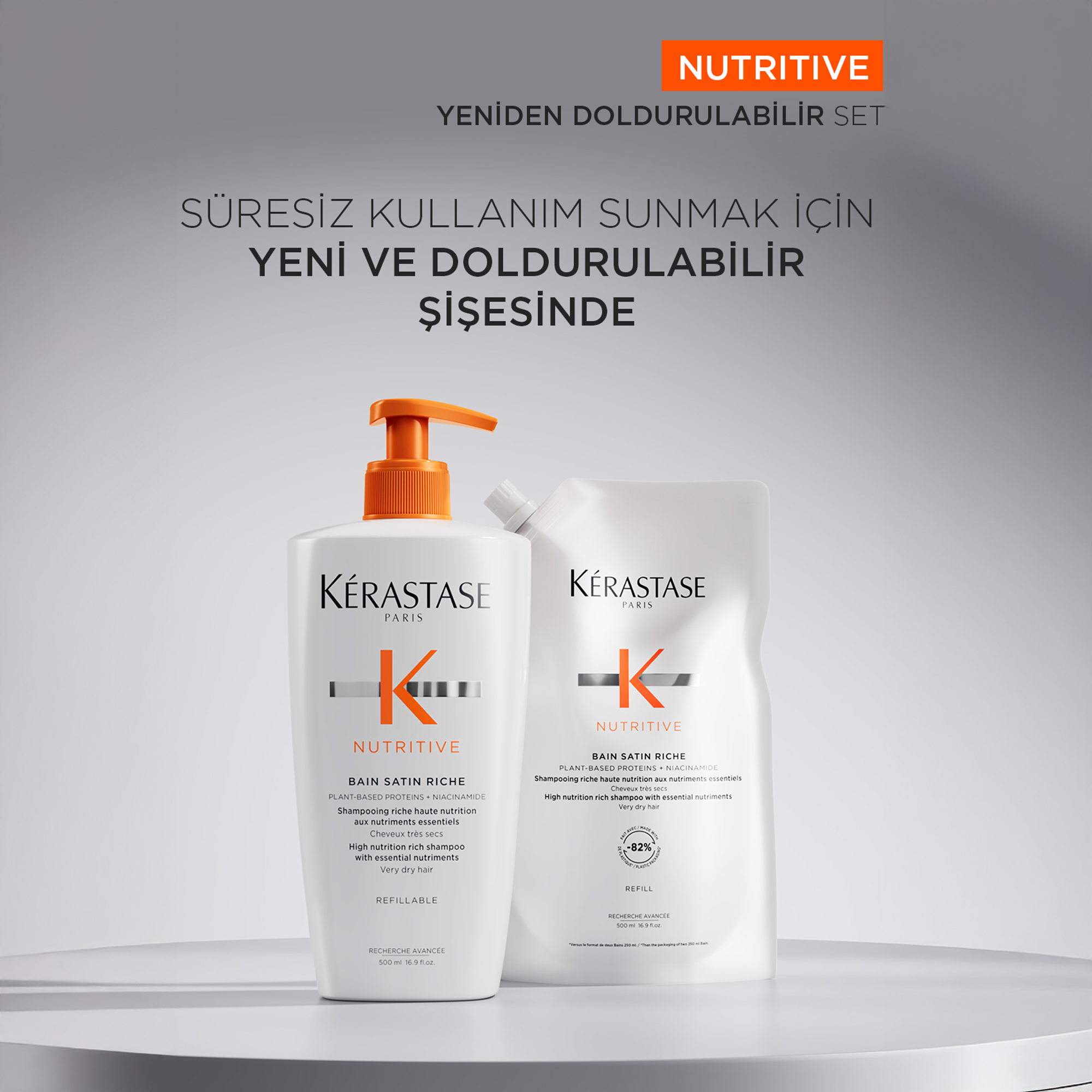 Kerastase Nutritive Bain Satin Riche Yoğun Nemlendirici Şampuan