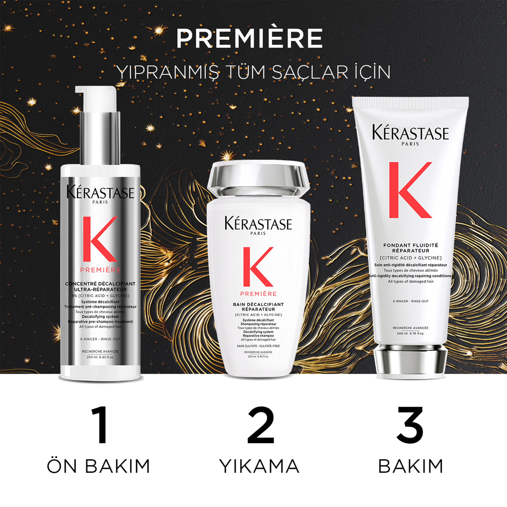 Kerastase Premiere 3'lü Onarıcı Bakım Seti | Sachane