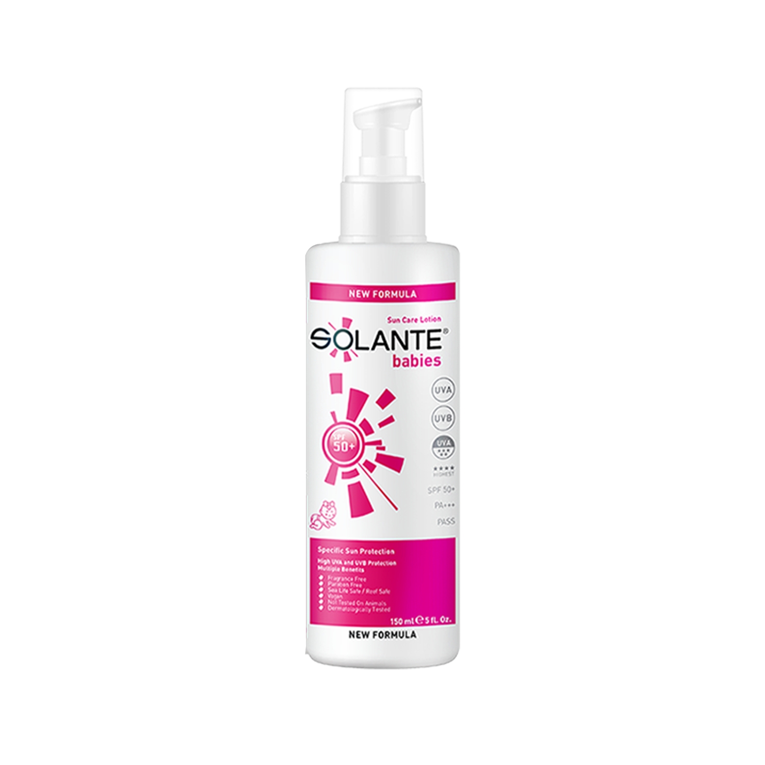 Solante Babies SPF50+ Bebek Güneş Koruyucu Losyon 150 ml
