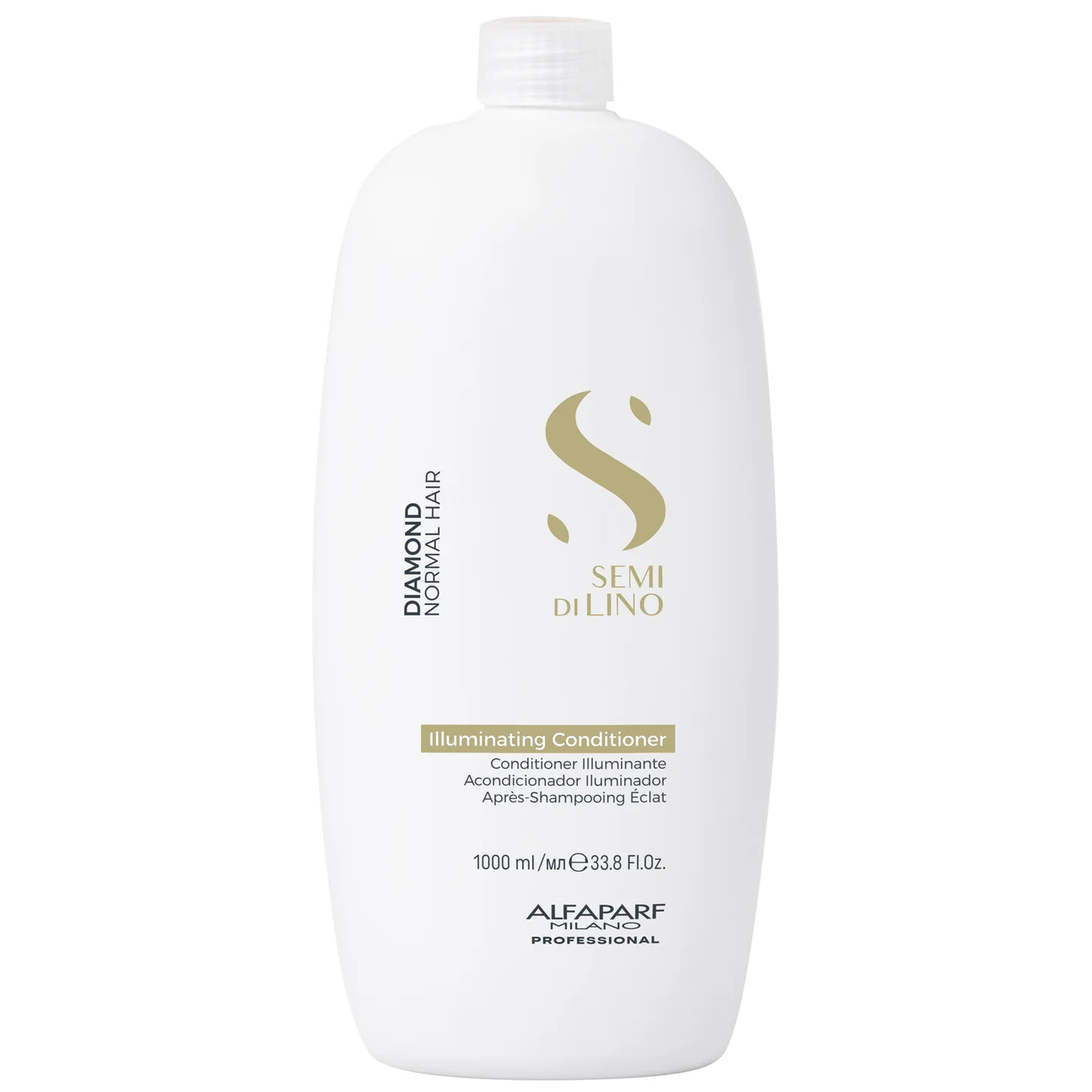 Alfaparf Semi Di Lino Diamond Illuminating Conditioner 200 ml - Işıltılı saçlar için yoğun nem veren, besleyici saç kremi