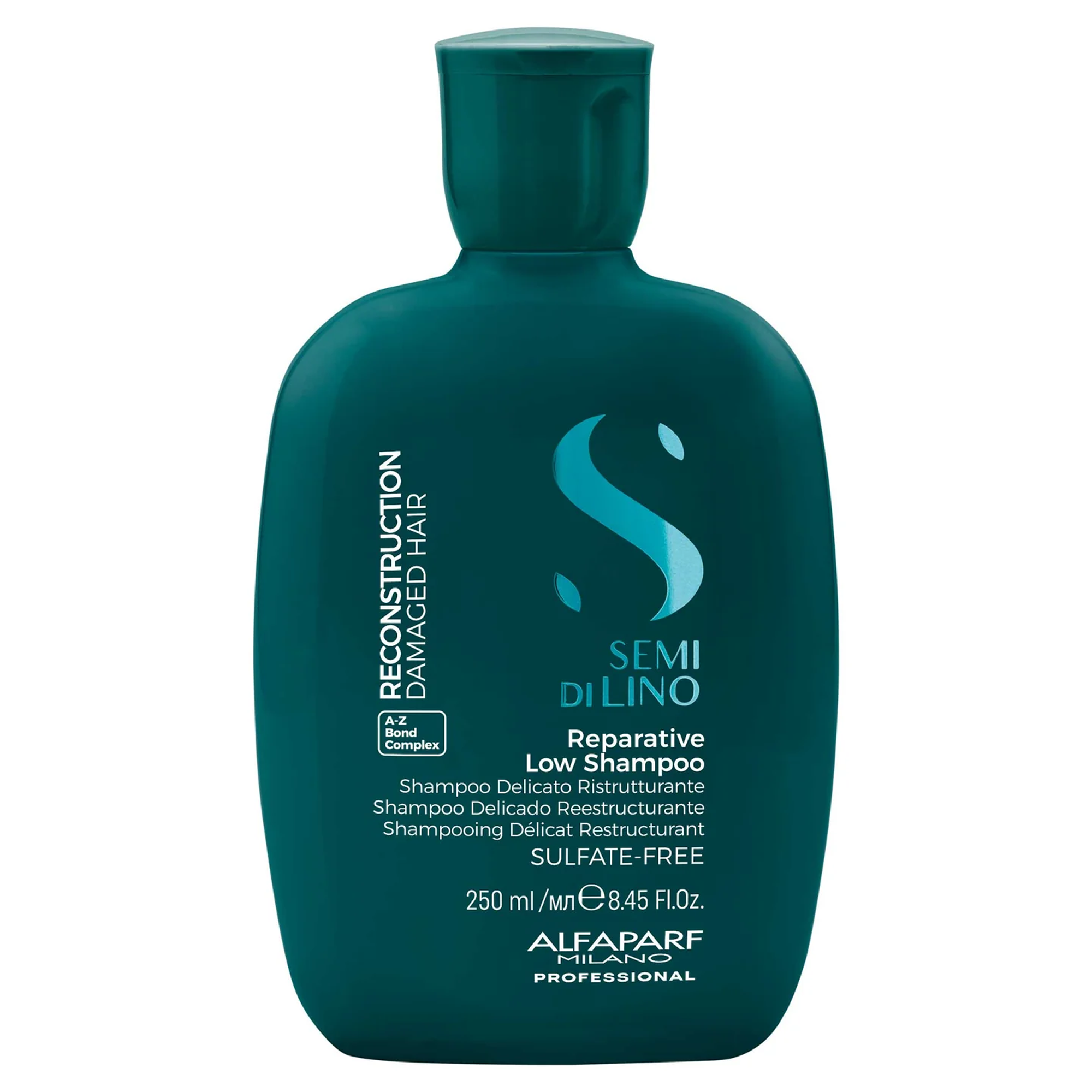 Alfaparf Semi Di Lino Reconstructive Low Shampoo 1000 ml - Saçları nazikçe temizleyen, onarıcı özellikli düşük pH'lı şampuan