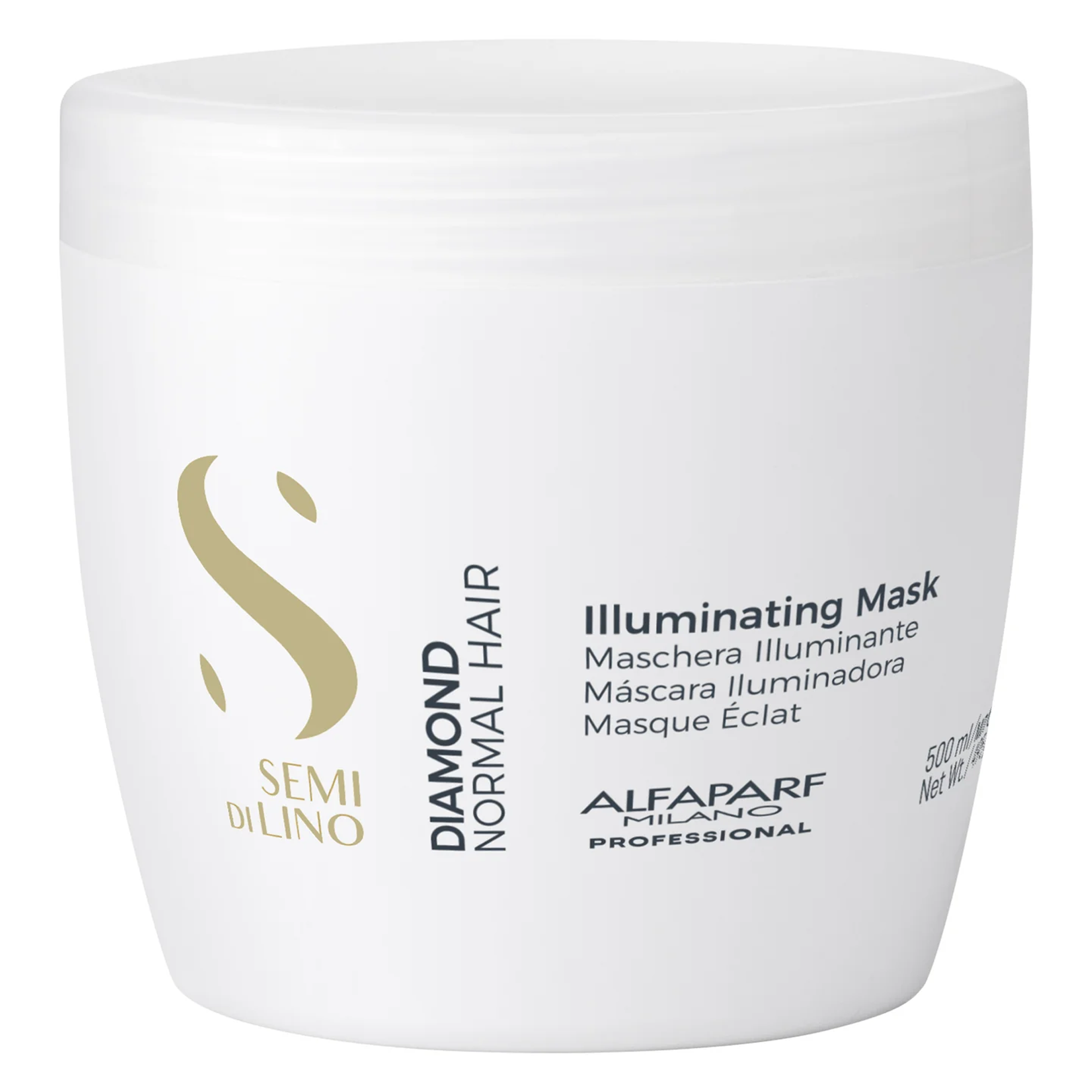 Alfaparf Diamond Illuminating Linen Semi Mask 200 ml - Saçlara ışıltı veren, besleyici etki sağlayan yarı maskara formülü