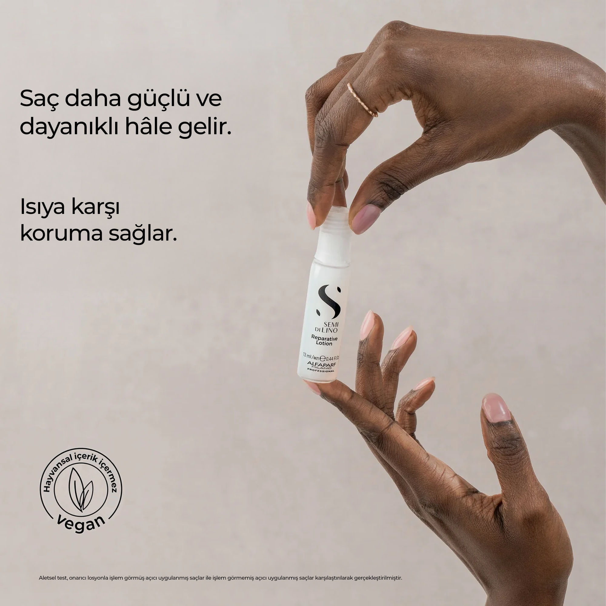 Alfaparf Semi Di Lino Reconstruction Reparative Lotion 6x13 ml - Onarıcı etkili saç bakım losyonu, 6 adet 13 ml'lik paket