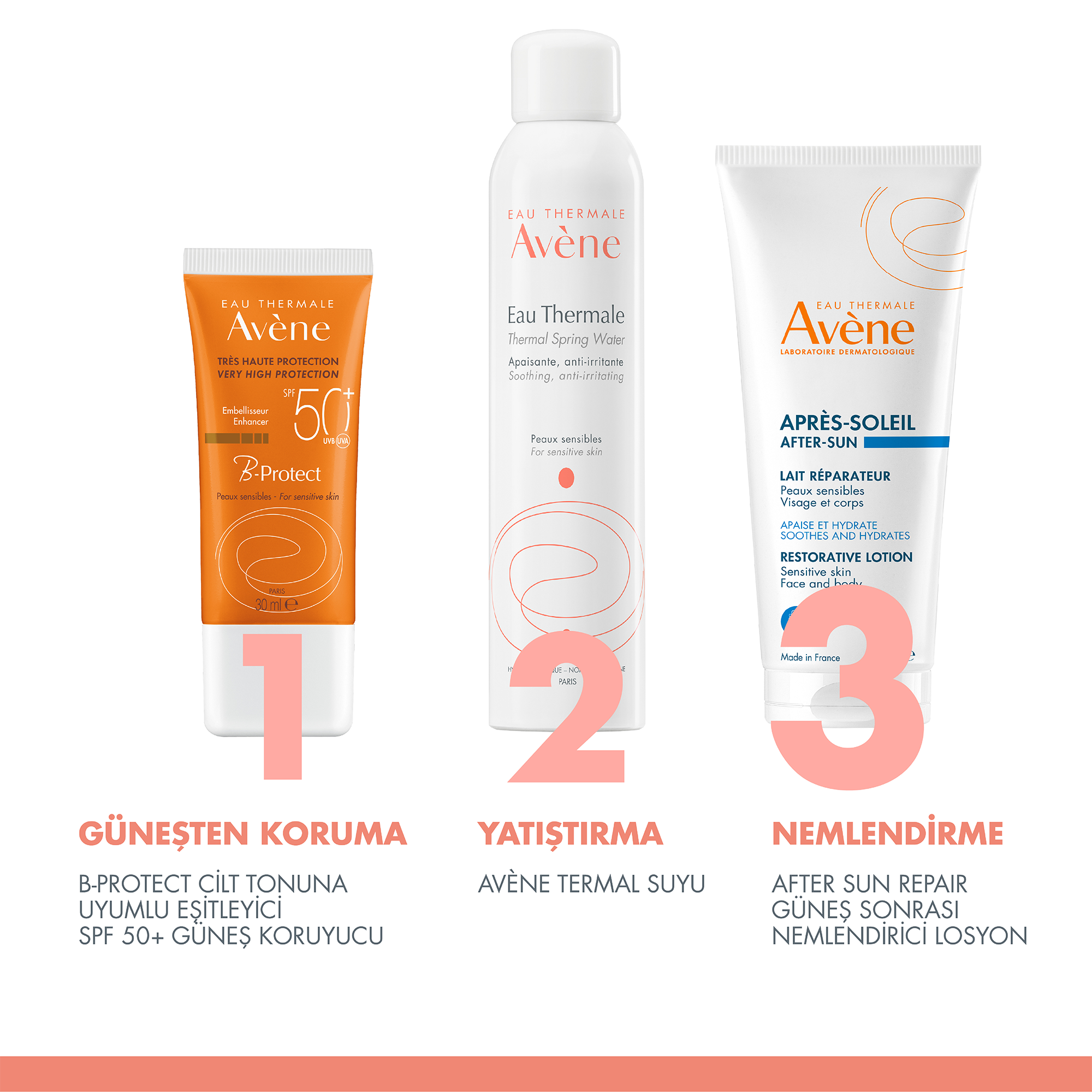 Avene After Sun Repair Güneş Sonrası Nemlendirici Losyon 200 ml - Cildi güneşin zararlı etkilerinden sonra nemlendirir ve yatıştırır, hassas ciltleri rahatlatır.