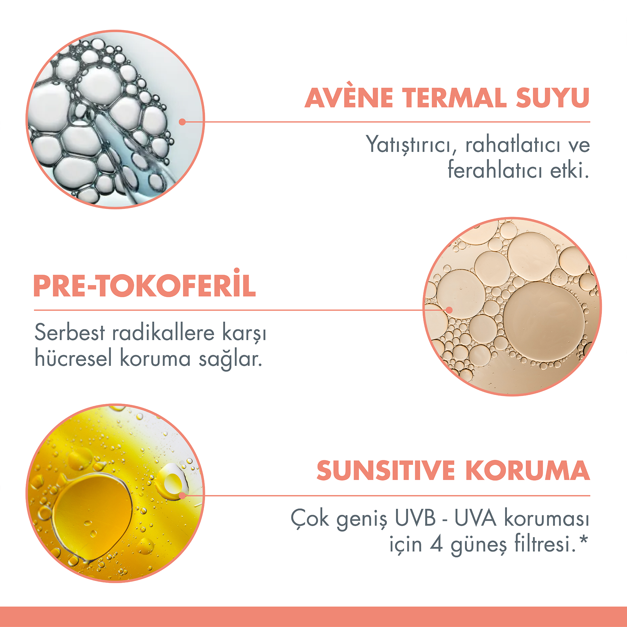 Avene Hassas Bölgeler için SPF 50+ Güneşten Koruyucu Stick 8 g - Ciltte Kalıntı Bırakmadan Etkili Koruma Sağlayan Stick Form