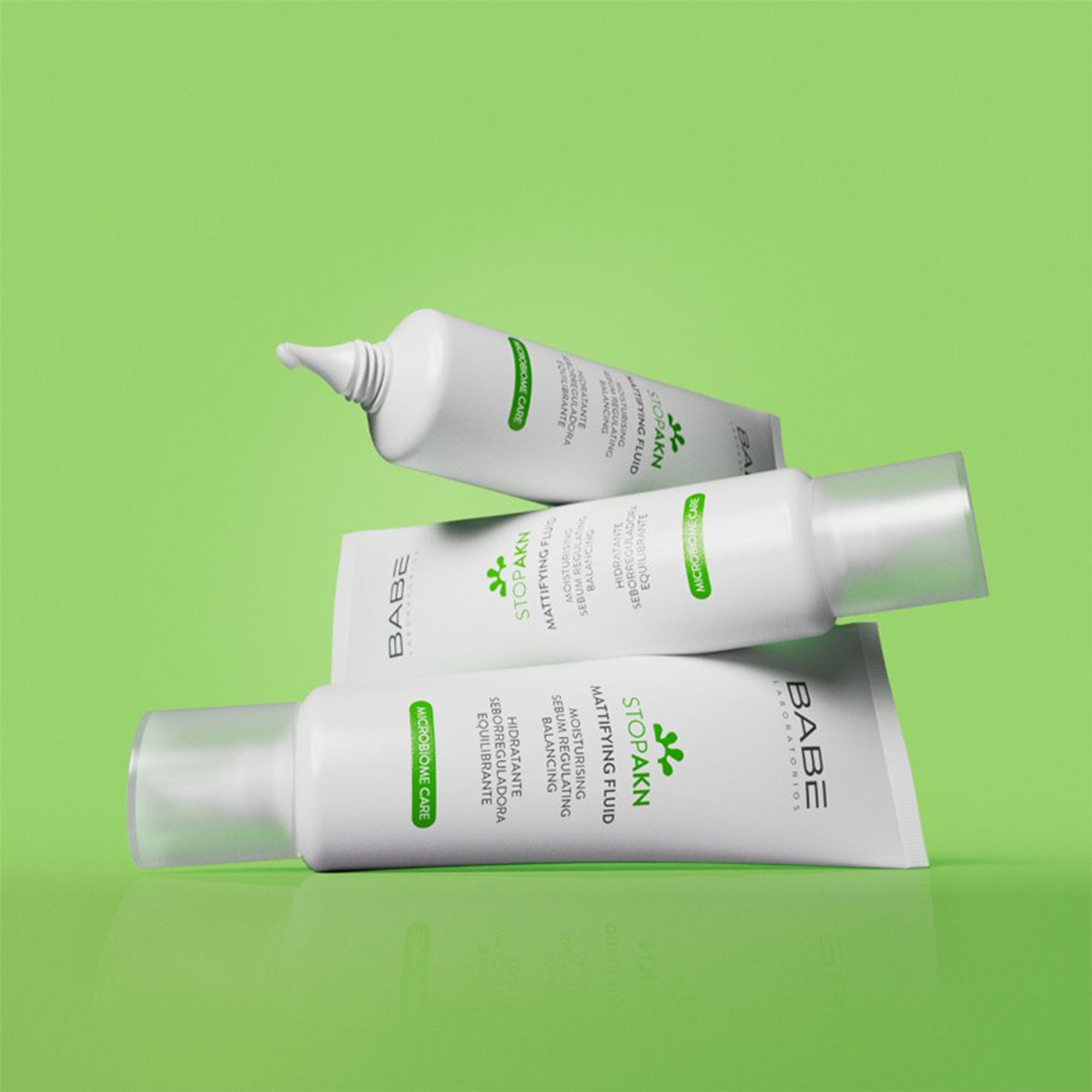 Babe Stop Akn Mattifying Fluid 50 ml - Ciltteki aşırı sebum üretimini dengeler ve uzun süreli matlaştırma sağlar.