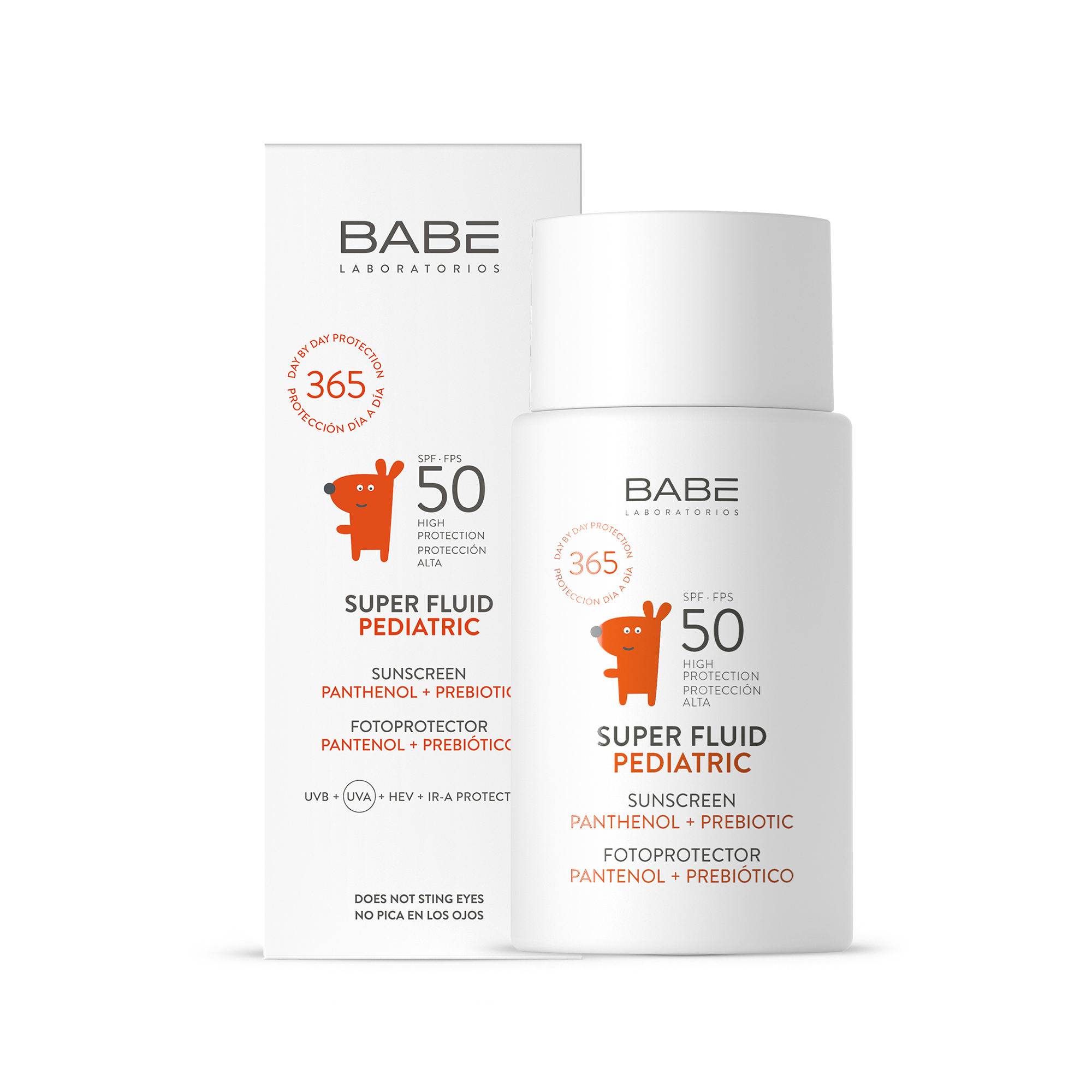 Babe Super Fluid Pediatric Spf50 Bebek Güneş Koruyucu 50 ml - Bebek cildine özel, SPF 50 güneş koruması sağlayan nazik formül.