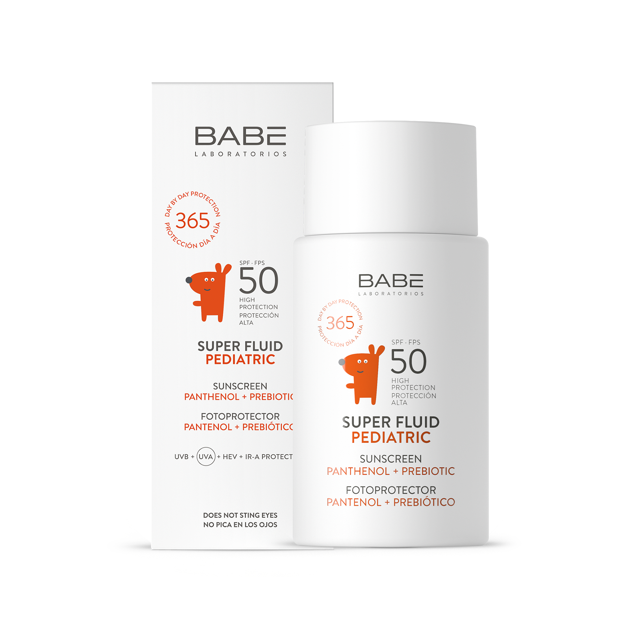 Babe Super Fluid Pediatric Spf50 Bebek Güneş Koruyucu 50 ml - Bebek cildine özel, SPF 50 güneş koruması sağlayan nazik formül.