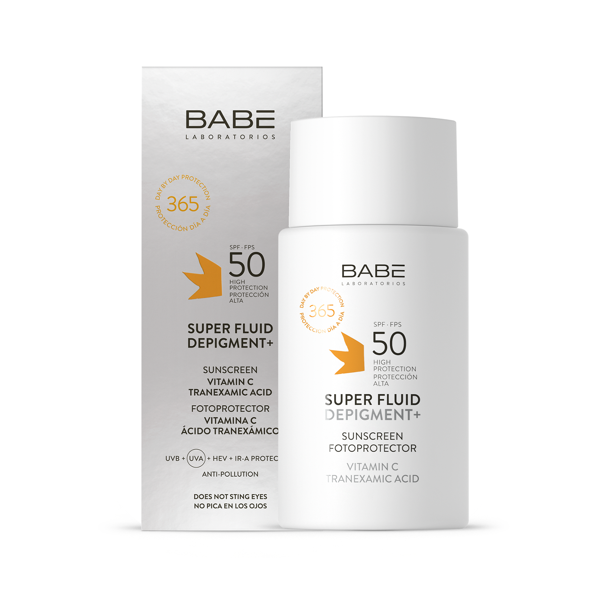 Babe Super Fluid Depigment+ Spf50 Güneş Kremi 50 ml - Cilt tonunu dengeleyen ve güneşe karşı koruyan SPF 50 güneş kremi.