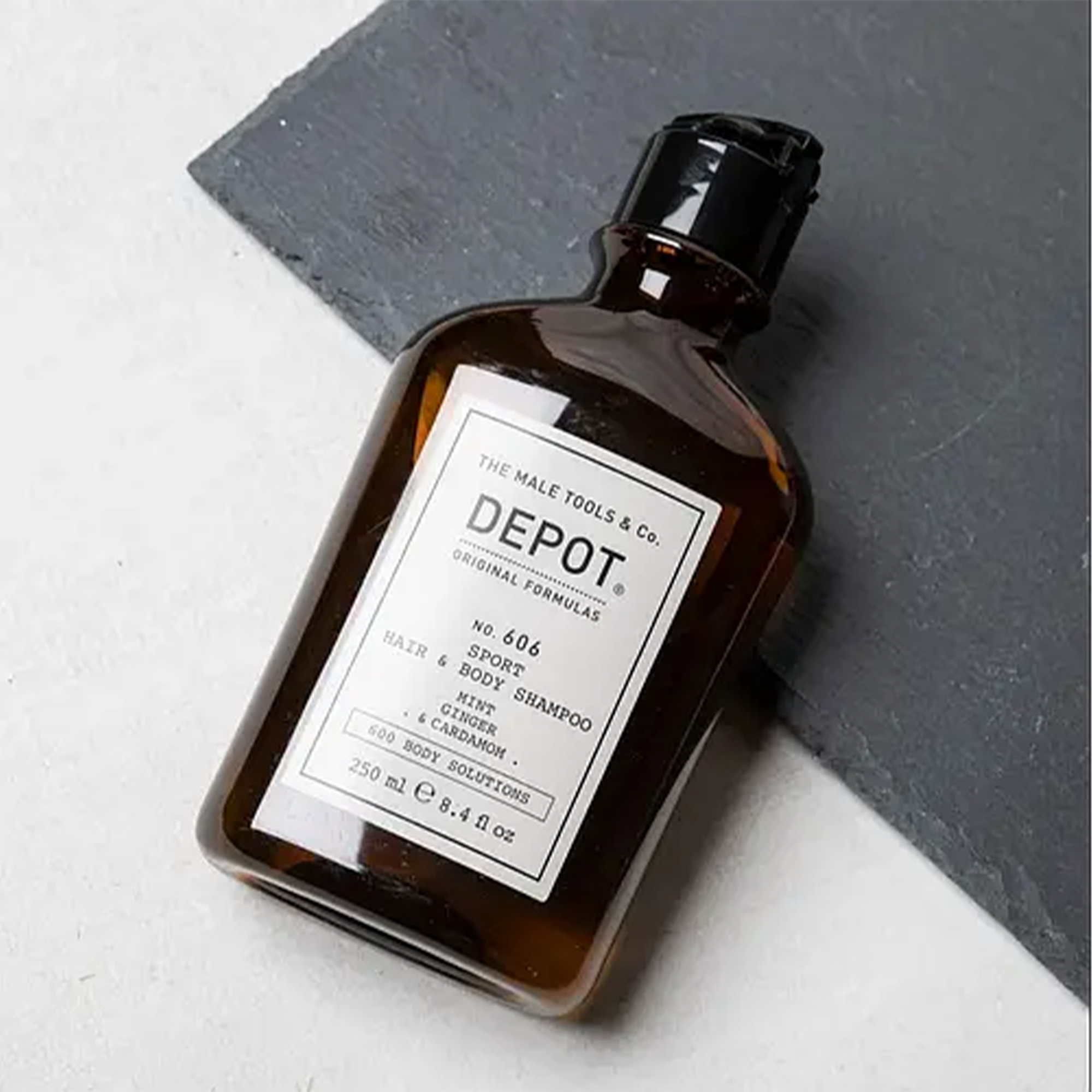 Depot No. 606 Sport Hair & Body Şampuan 250 ml - Vücut ve saçlar için enerji veren spor şampuanı.
