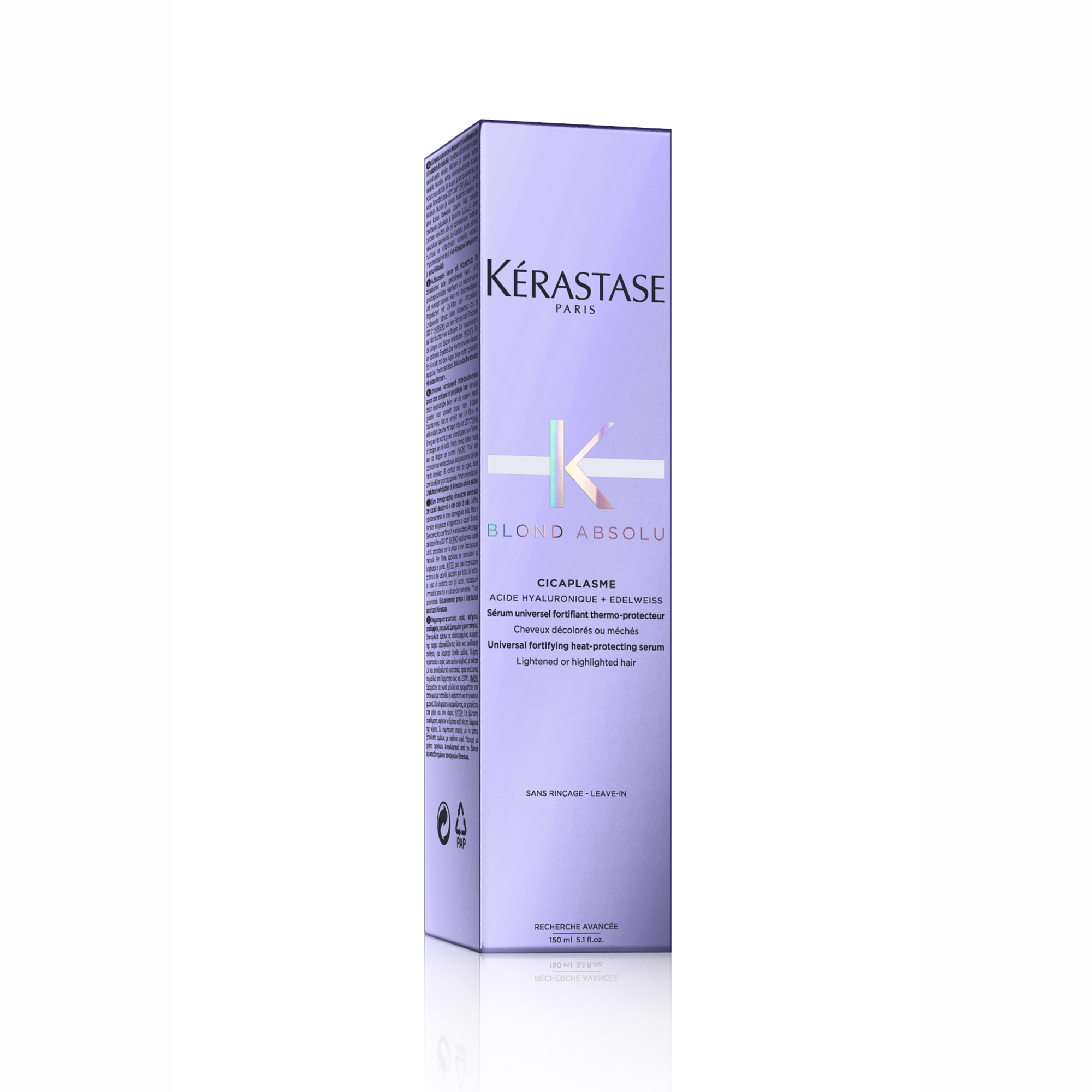 Kerastase Blond Absolu Cicaplasme Sarı Saçlar için Isıya Karşı Koruyucu Bakım Serumu 150 ml - Sarı saçları ısıya karşı koruyan, saç uçlarında oluşan kırılmaları önleyici bakım serumu