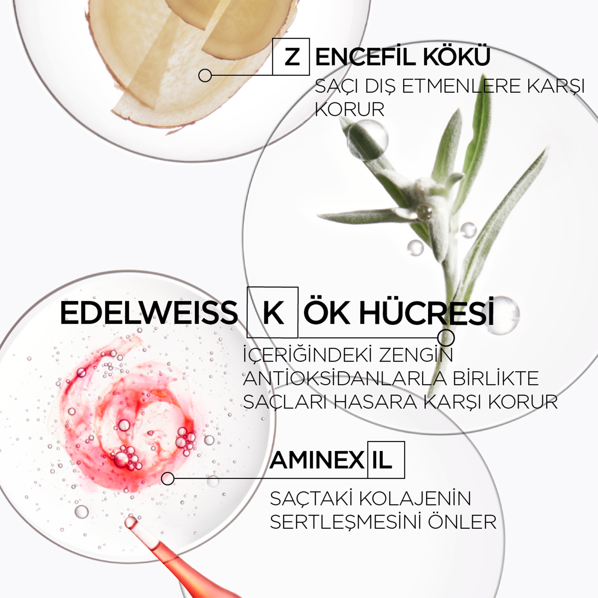 Kerastase Genesis Serum Anti-Chute Fortifiant Saç Dökülmesini Önleyici Serum 90 ml - Günlük kullanıma uygun, dökülme karşıtı saç serumu görseli