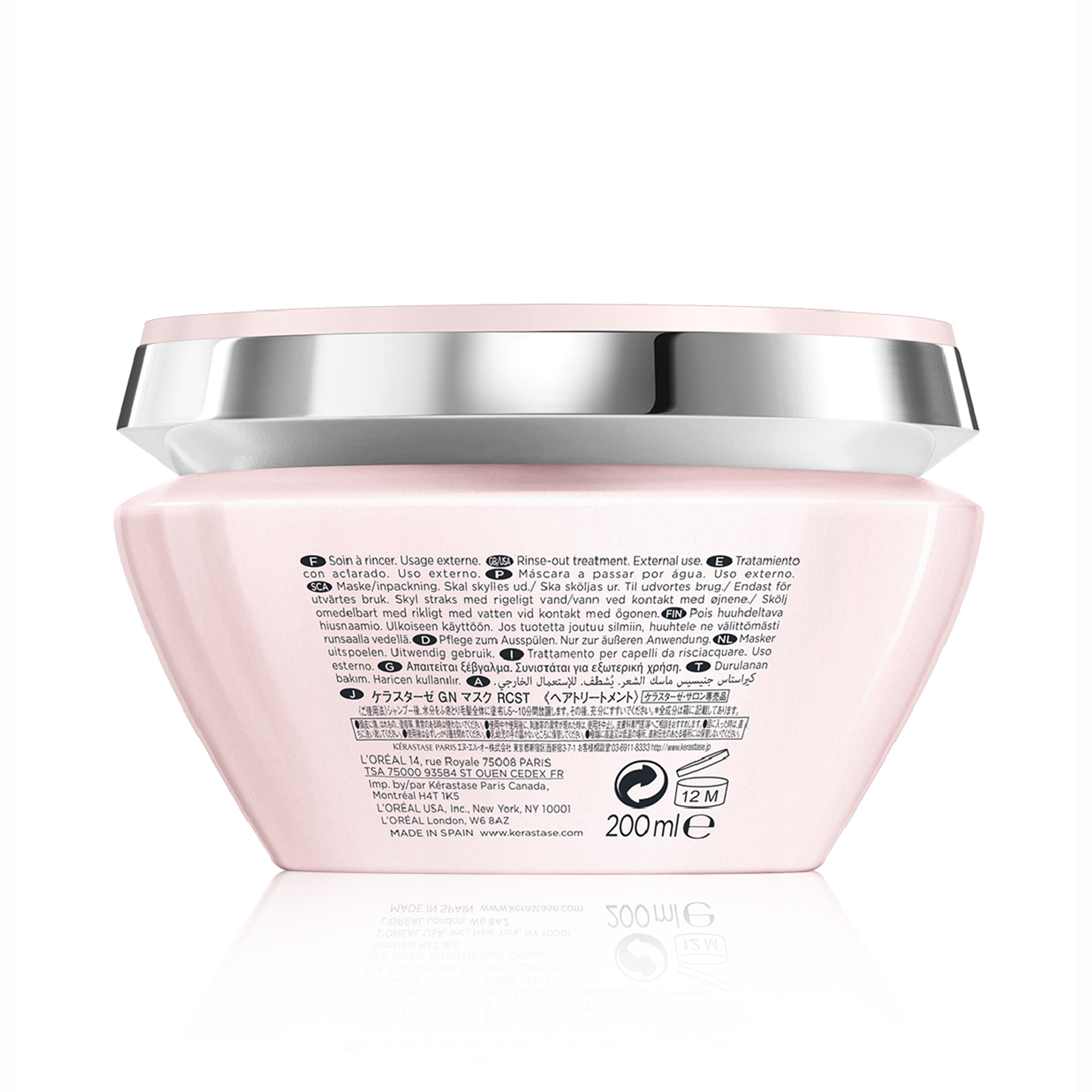 Kerastase Genesis Masque Reconstituant Güçlendirici Saç Maskesi 200 ml - Saç yapısını güçlendiren ve kırılmaları önlemeye yardımcı maske görseli